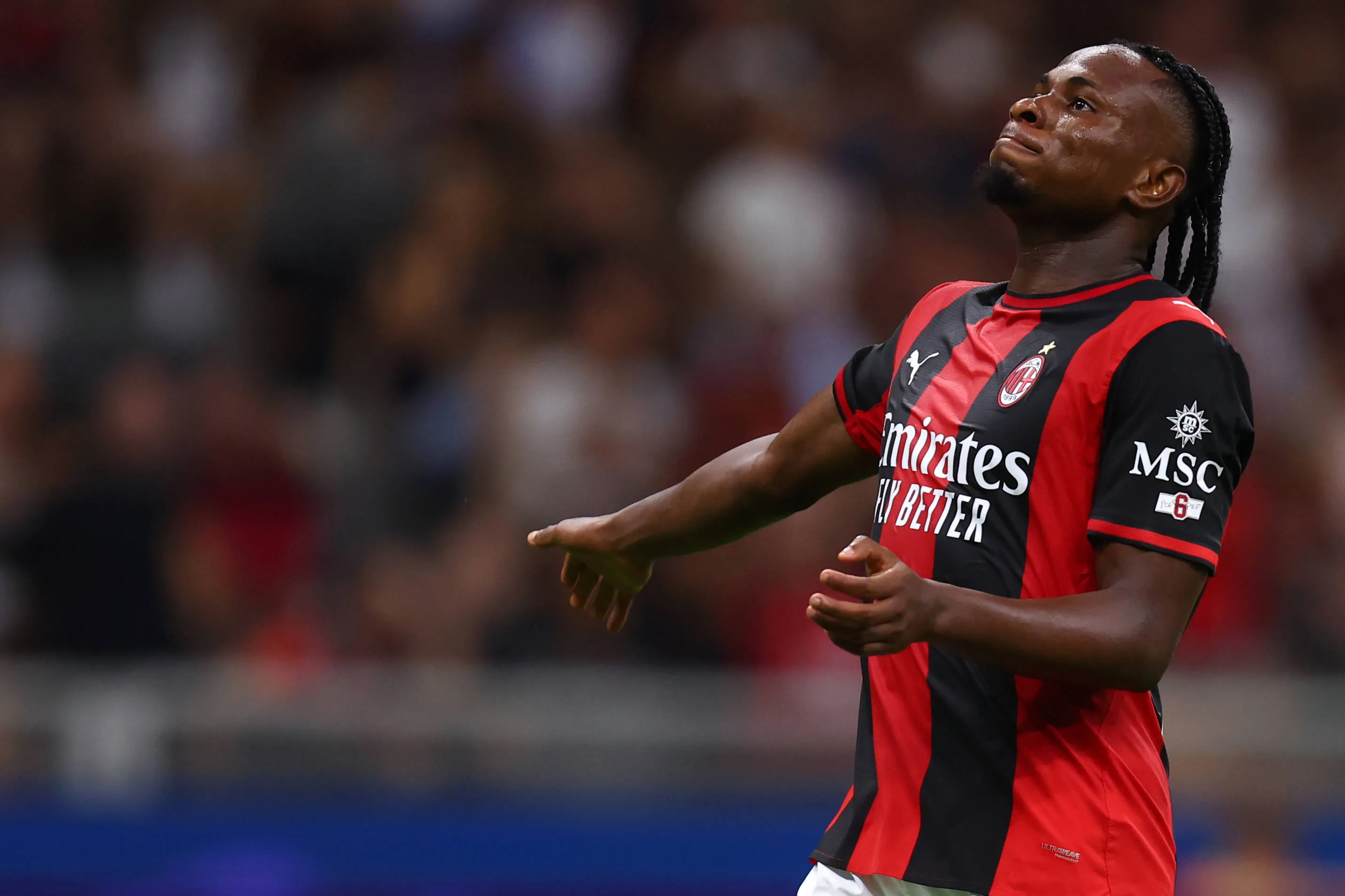 AC Milan and Super Eagles striker Samuel Chukwueze 