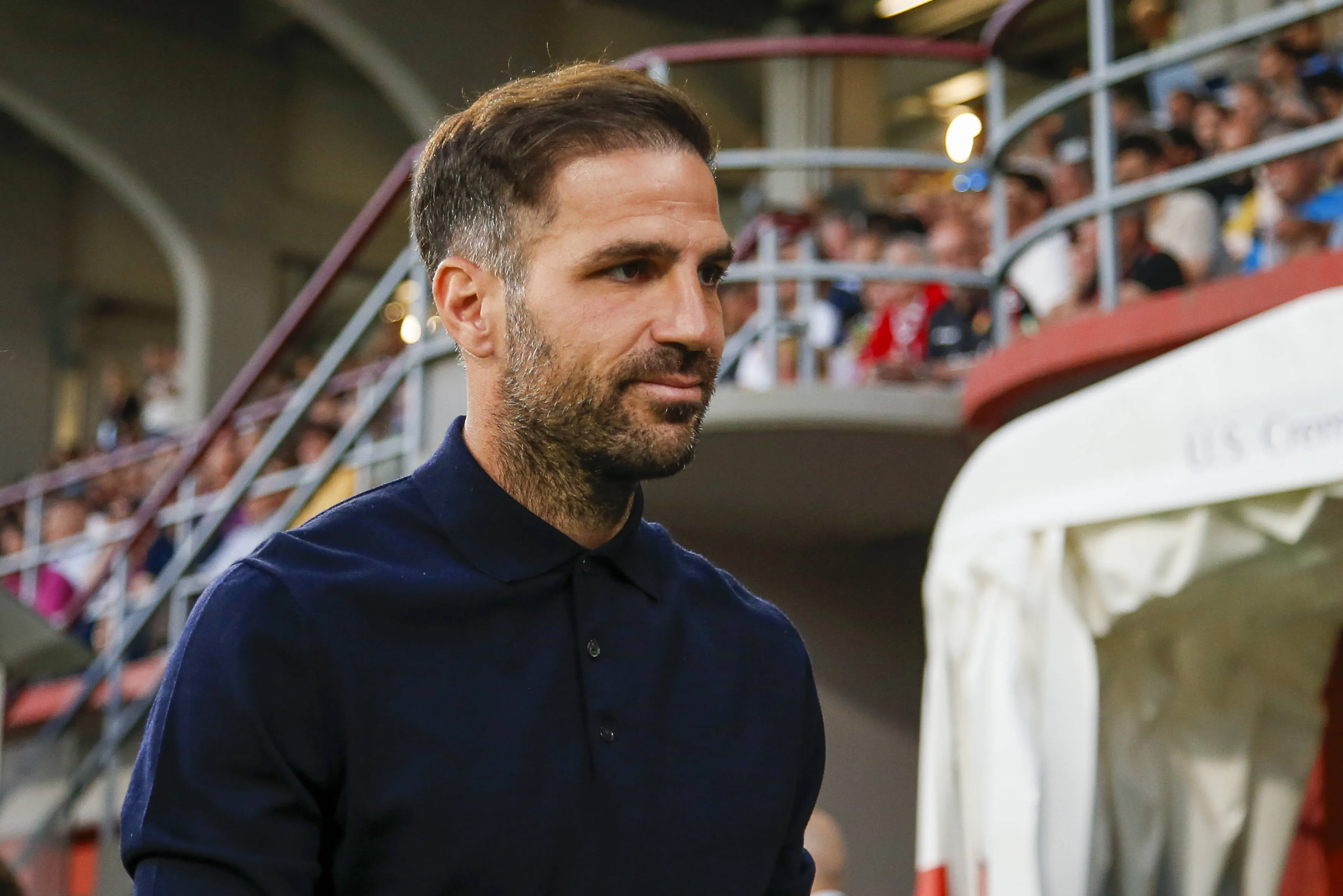 Coach Cesc Fabregas during the US Cremonese vs Como 1907, 38th Serie A Enilive 2025-26 game at Giovanni Zini stadium in Cremona, Italy, on May 24, 2026