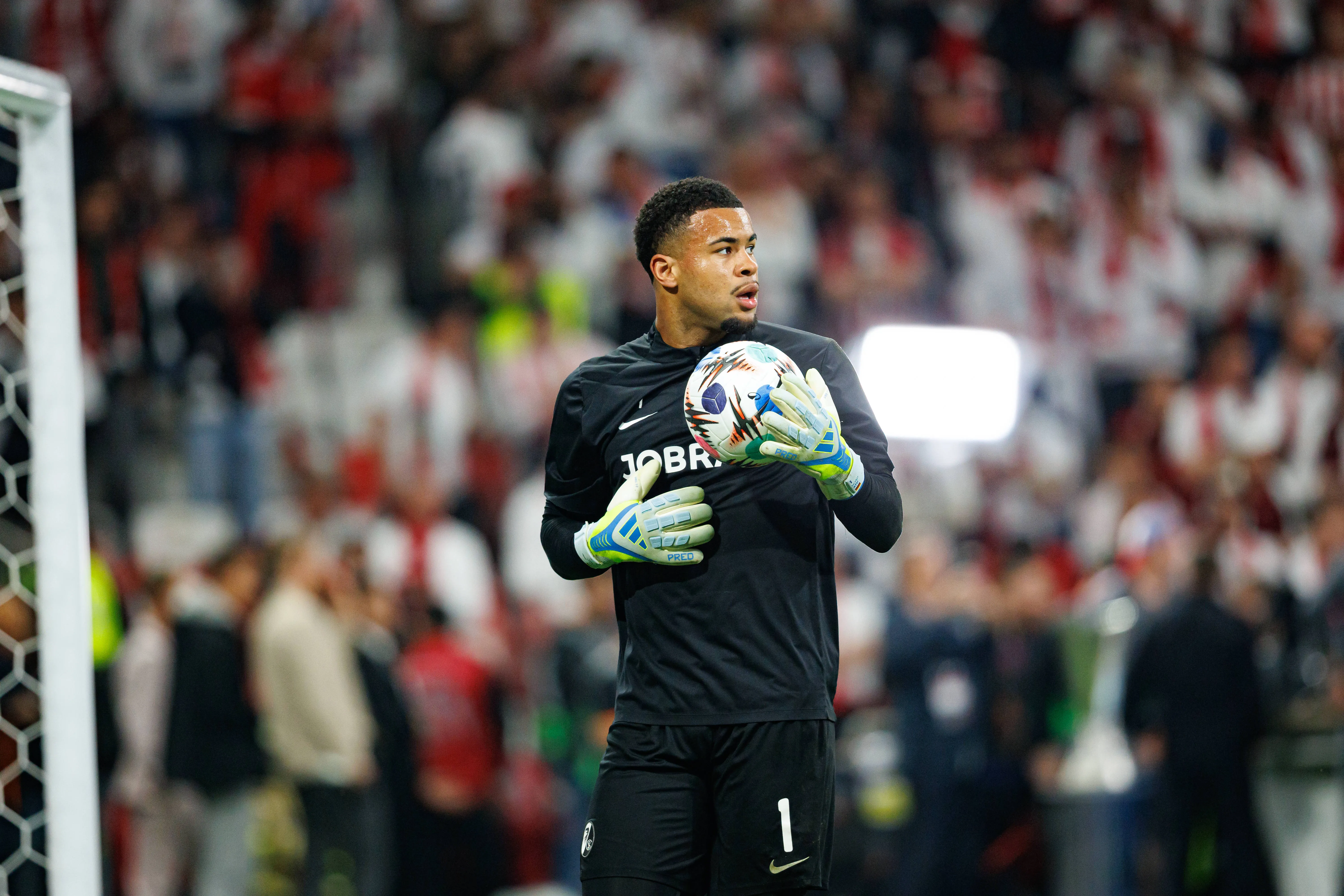 Super Eagles-eligible goalkeeper Noah Atubolu 