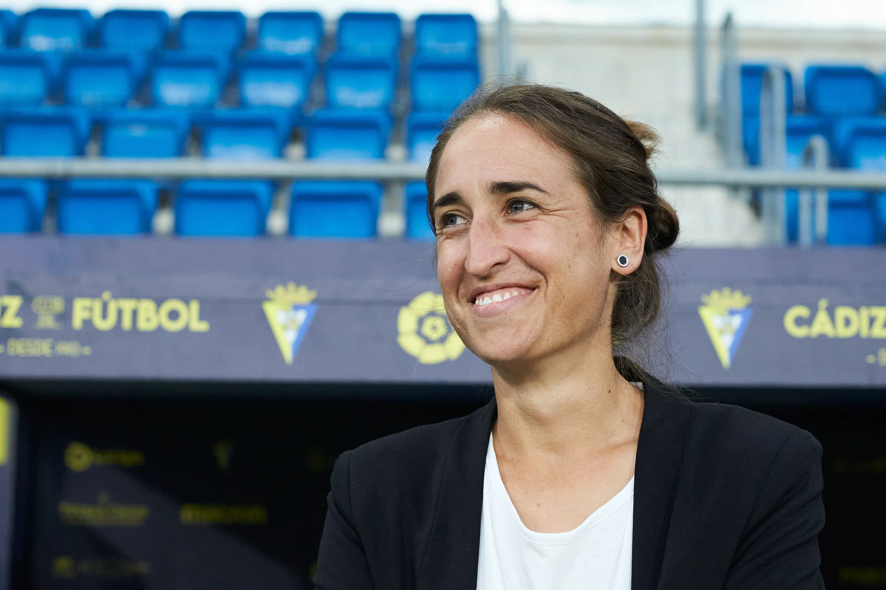 Spanish coach Iraia Iturregi, 