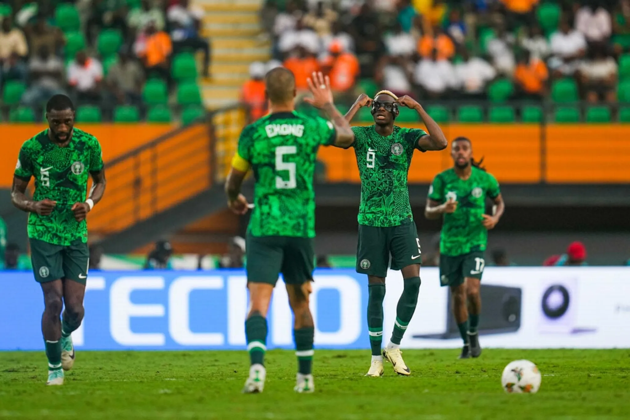 Nigeria &lsquo;the giants of Africa&rsquo; &ndash; Super Eagles fans drool over AFCON victory against Angola