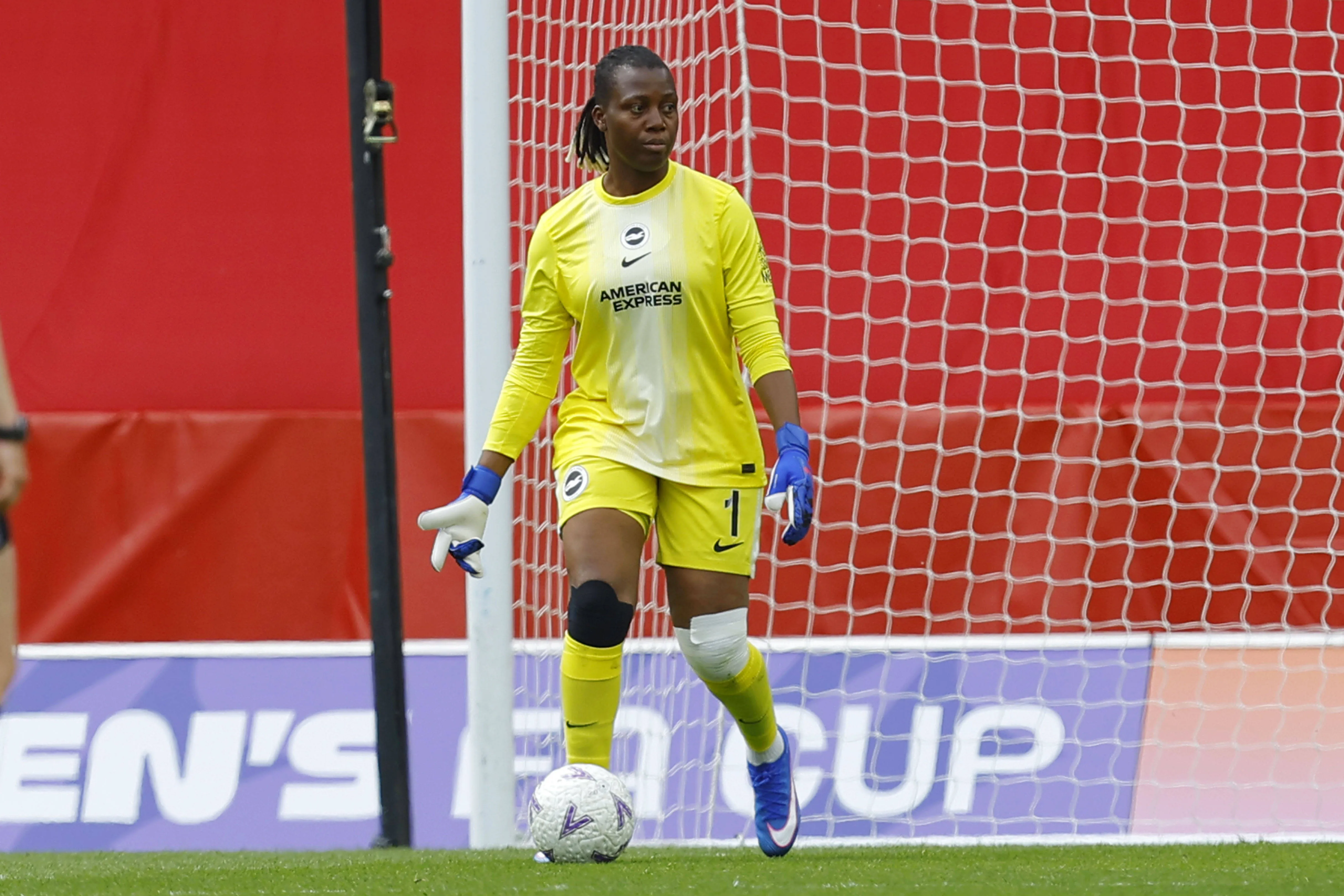 Nigeria and Brighton Hove Albion goalkeeper Chiamaka Nnadozie