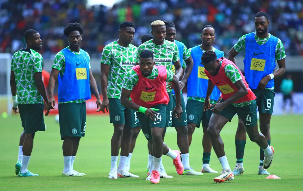 Kelechi Iheanacho and Wilfred Ndidi lead warm up Super Eagles