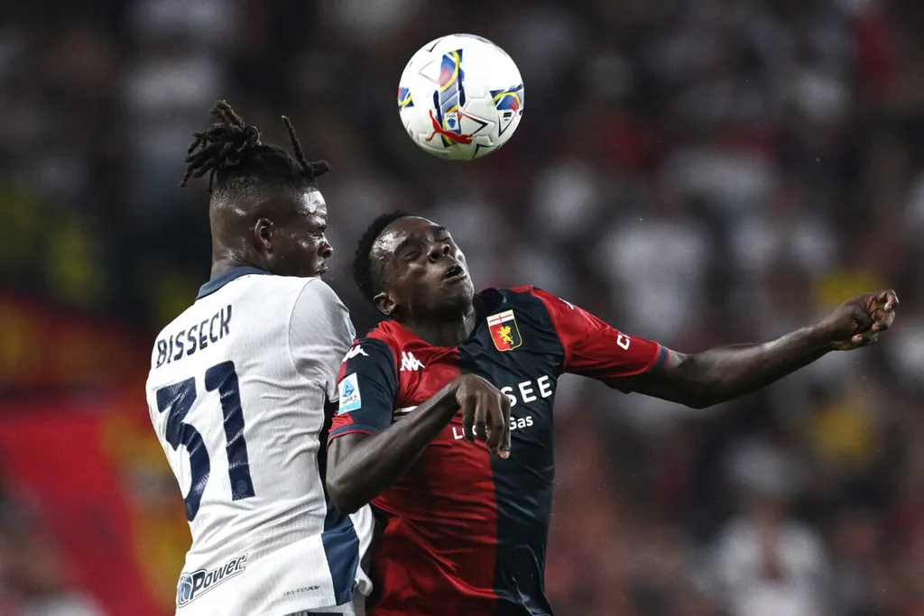 Mg Genova 17/08/2024 – campionato di calcio serie A / Genoa-Inter / foto Matteo Gribaudi/Image nella foto: Jeff Ekhator-