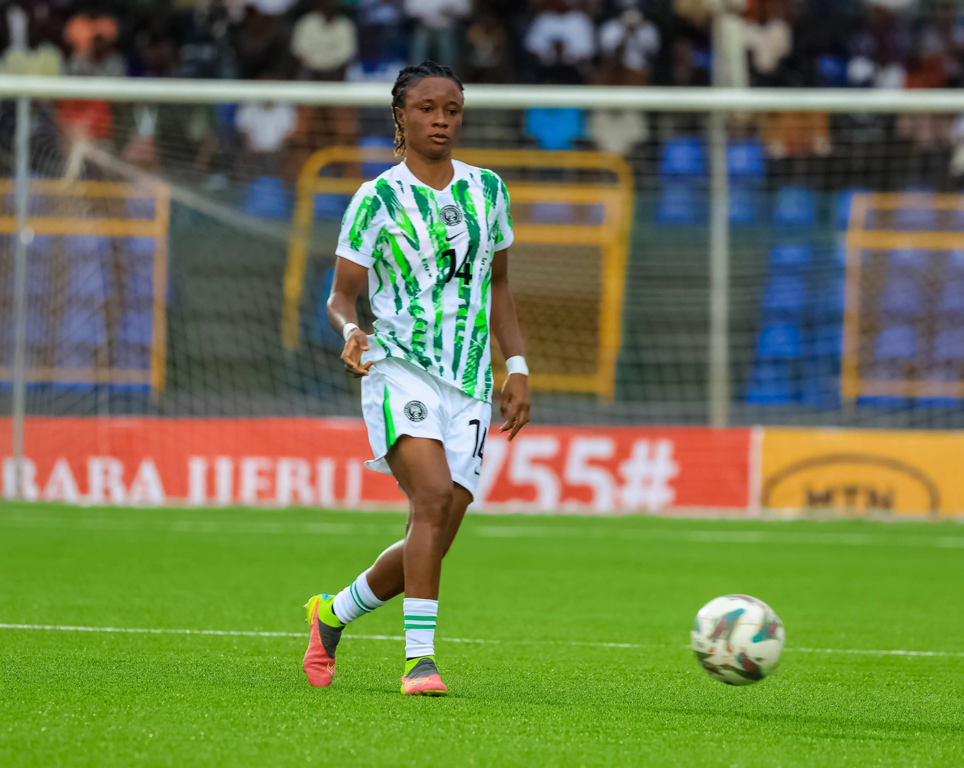 Super Falcons star Tosin Demehin in the Nigerian transfer news
