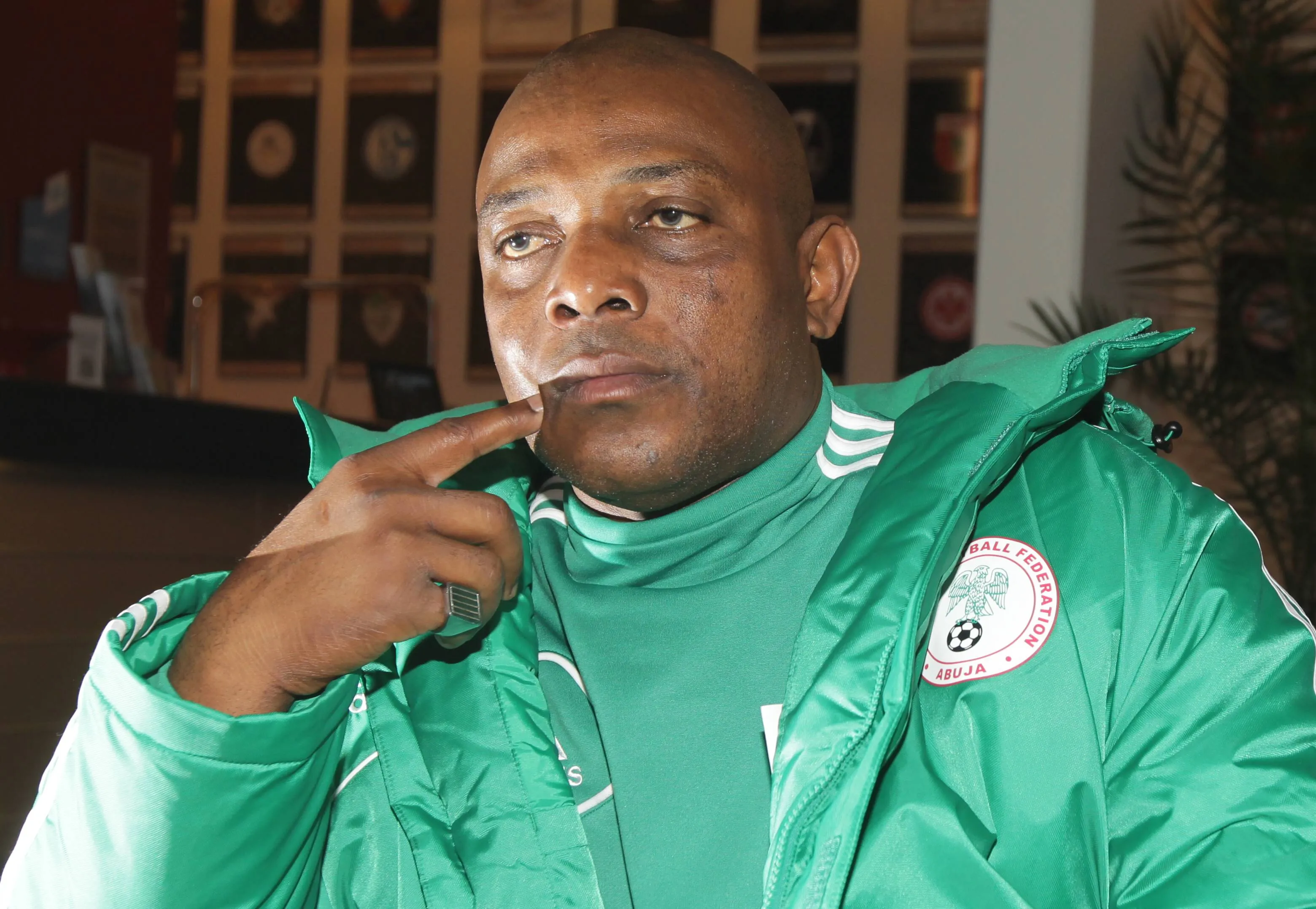 Former Super Eagles coach Stephen Keshi