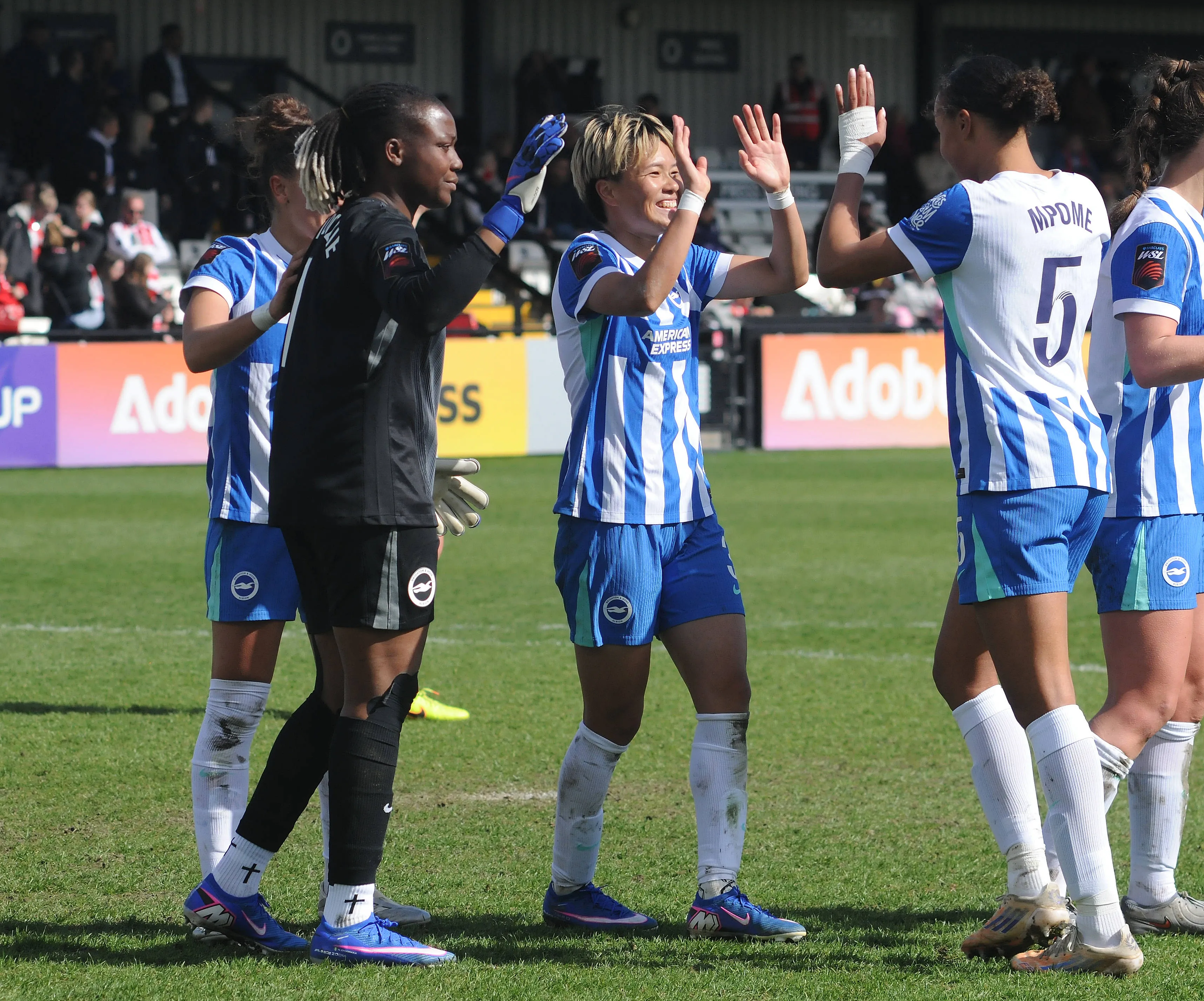 Nigeria and Brighton Hove Albion goalkeeper Chiamaka Nnadozie