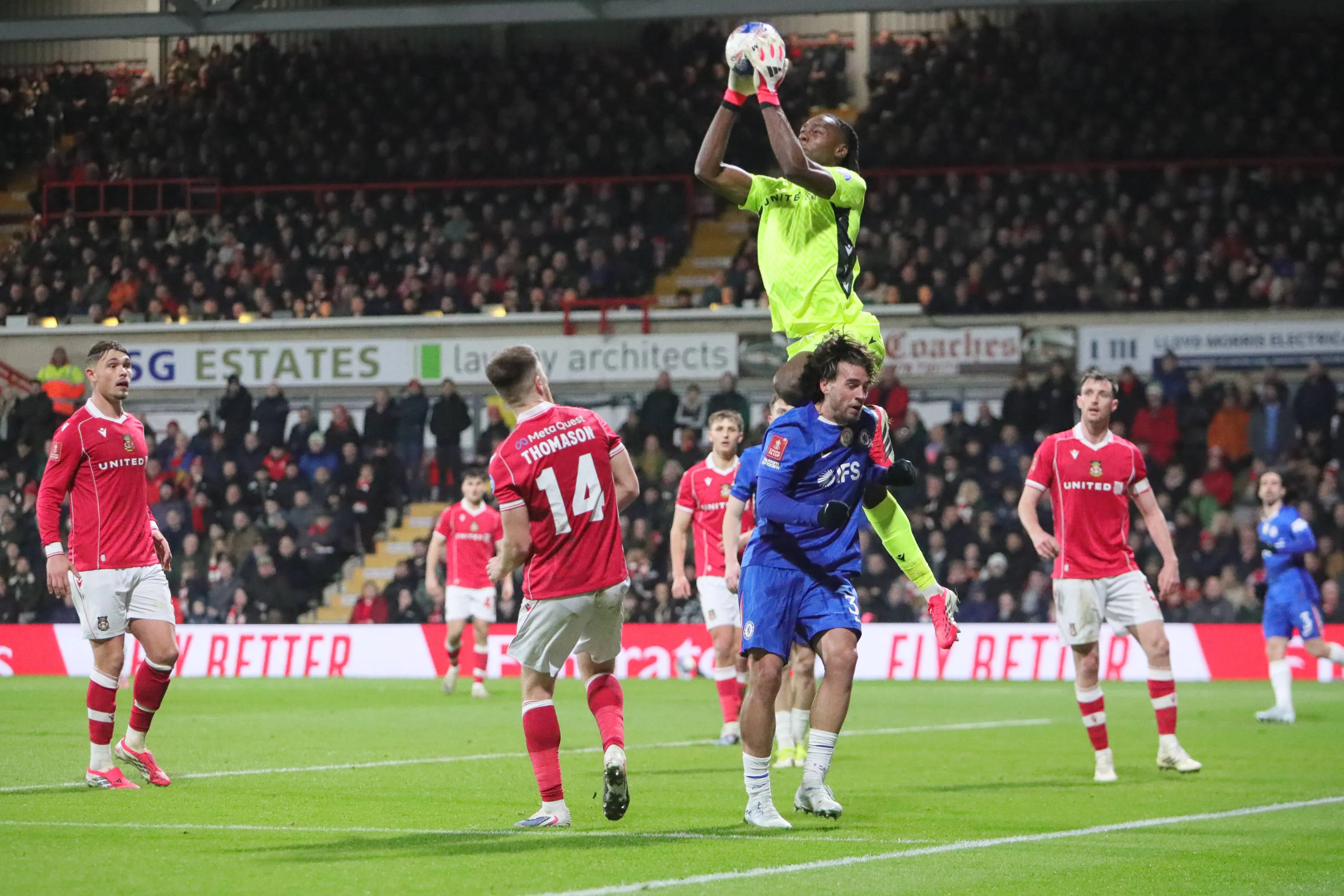 Nigeria and Wrexham goalkeeper Arthur Okonkwo