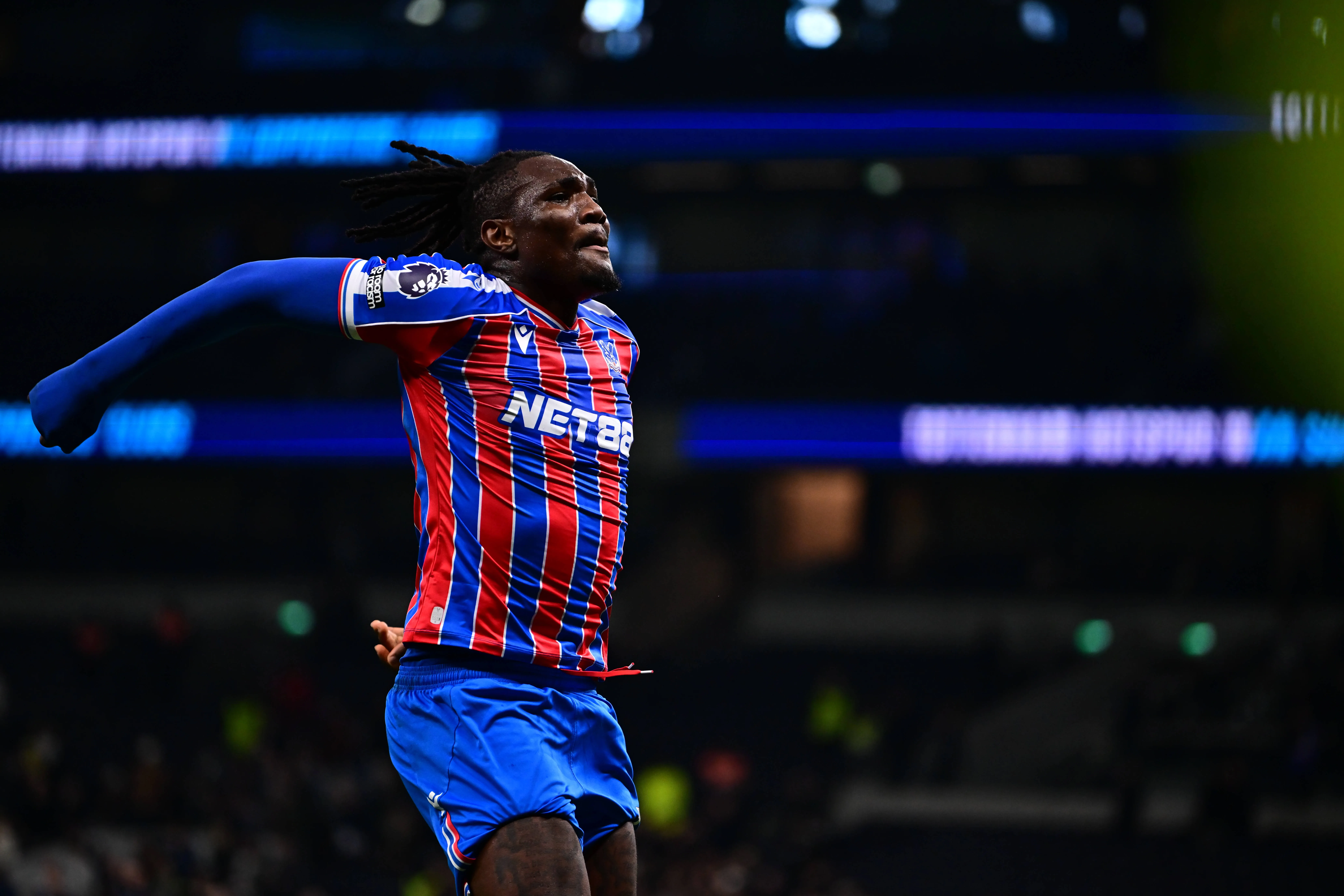 Christantus Uche during the Premier League match between Tottenham Hotspur and Crystal Palace