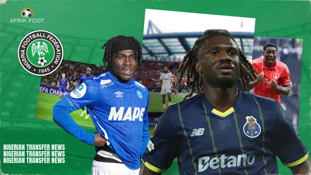 Nigerian transfer news today: Moffi to Hamburger, Feyenoord eye wing wizard & latest Super Eagles updates