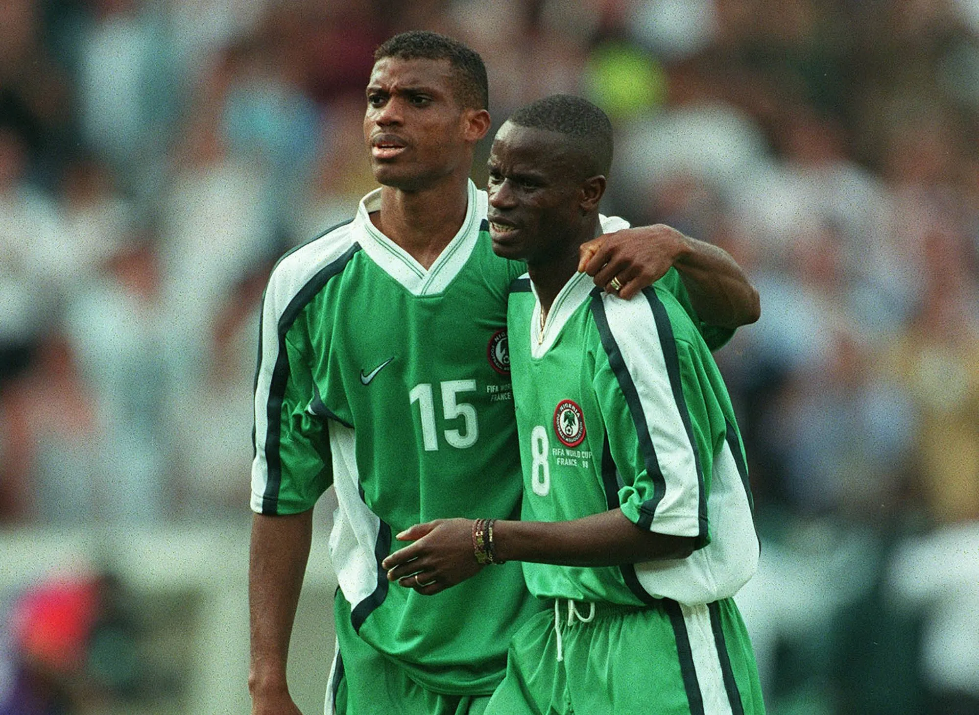 Sunday Oliseh and Mutiu Adepoju. Wilfred Ndidi vs Sunday Oliseh