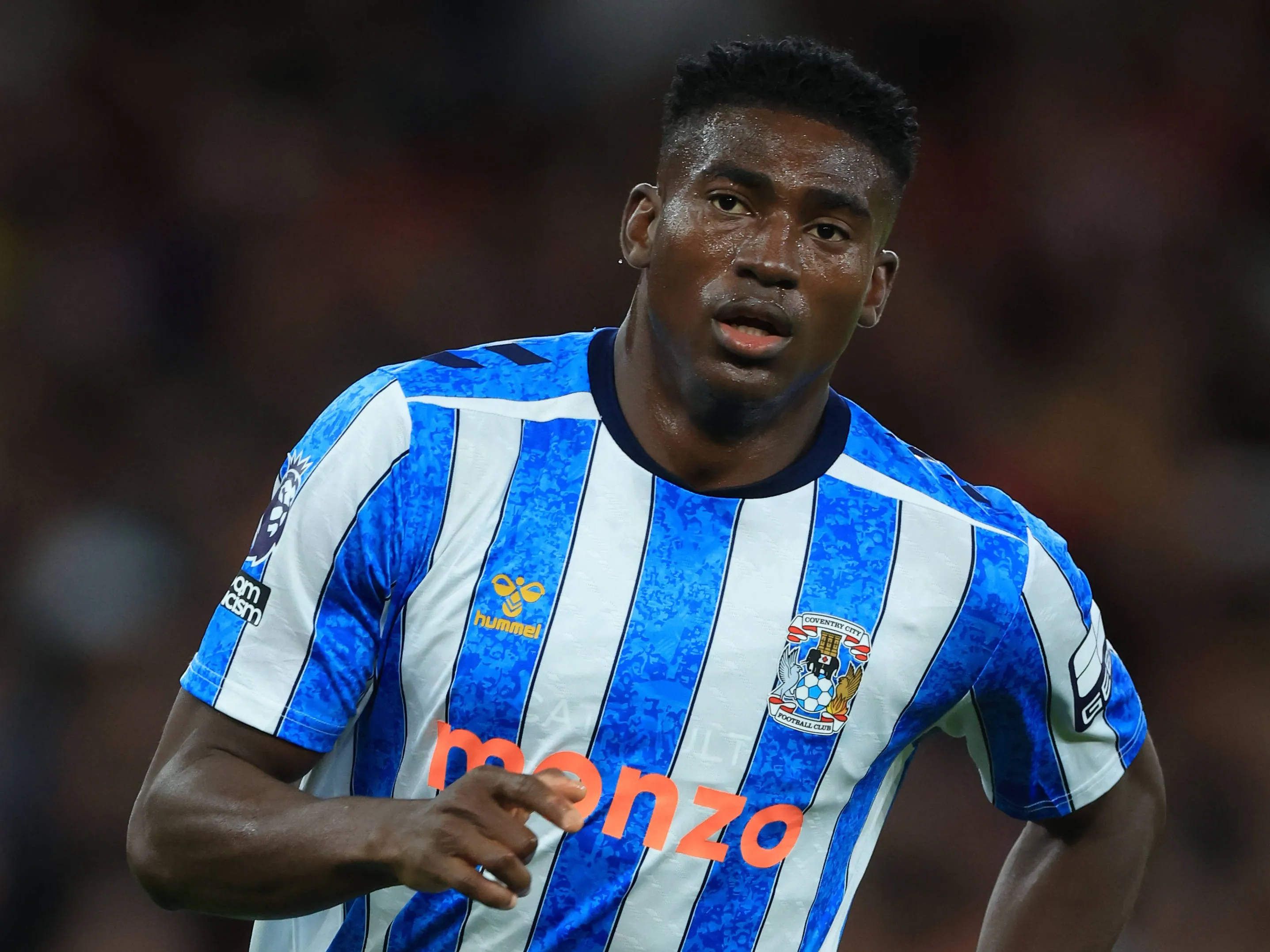 Coventry City striker Taiwo Awoniyi 
