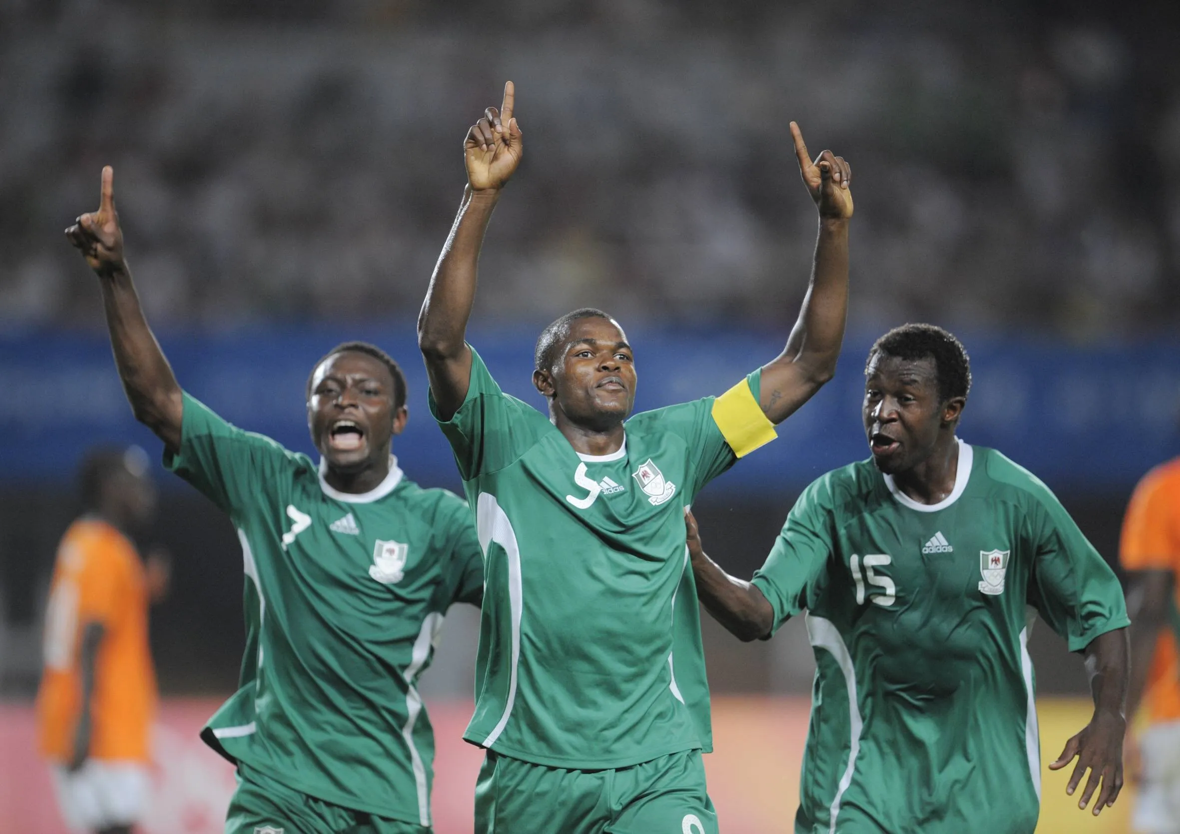 Nsofor in action for Nigeria