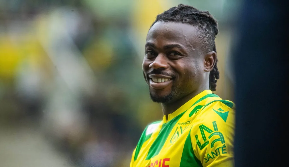 Moses Simon’s dramatic late goal powers Nantes to victory in Ligue 1