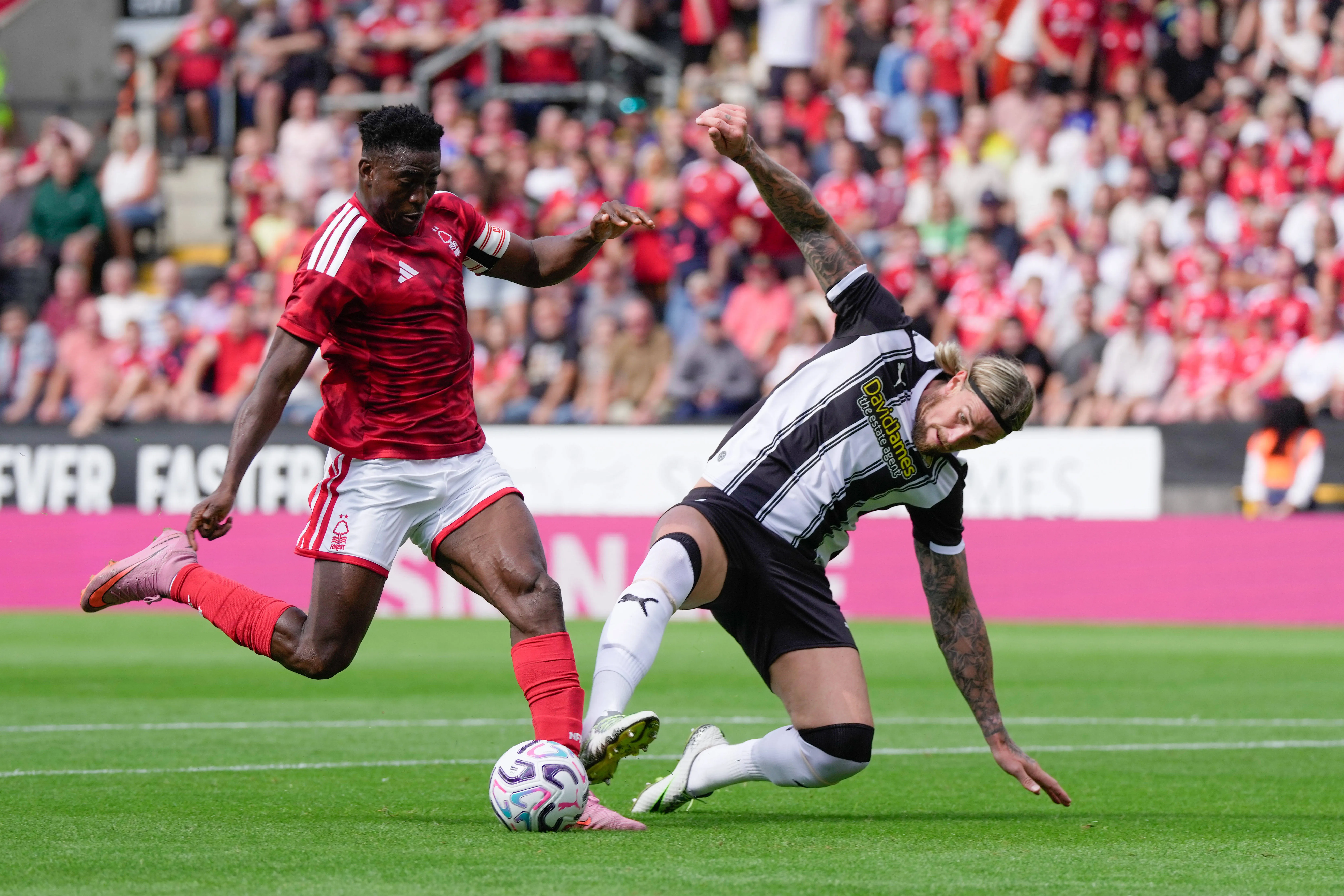 Taiwo Awoniyi of Nottingham Forest.