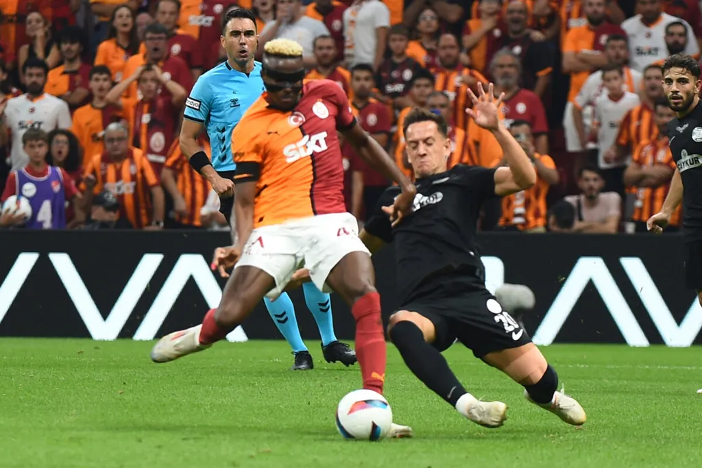 In numbers: Victor Osimhen's Galatasaray debut