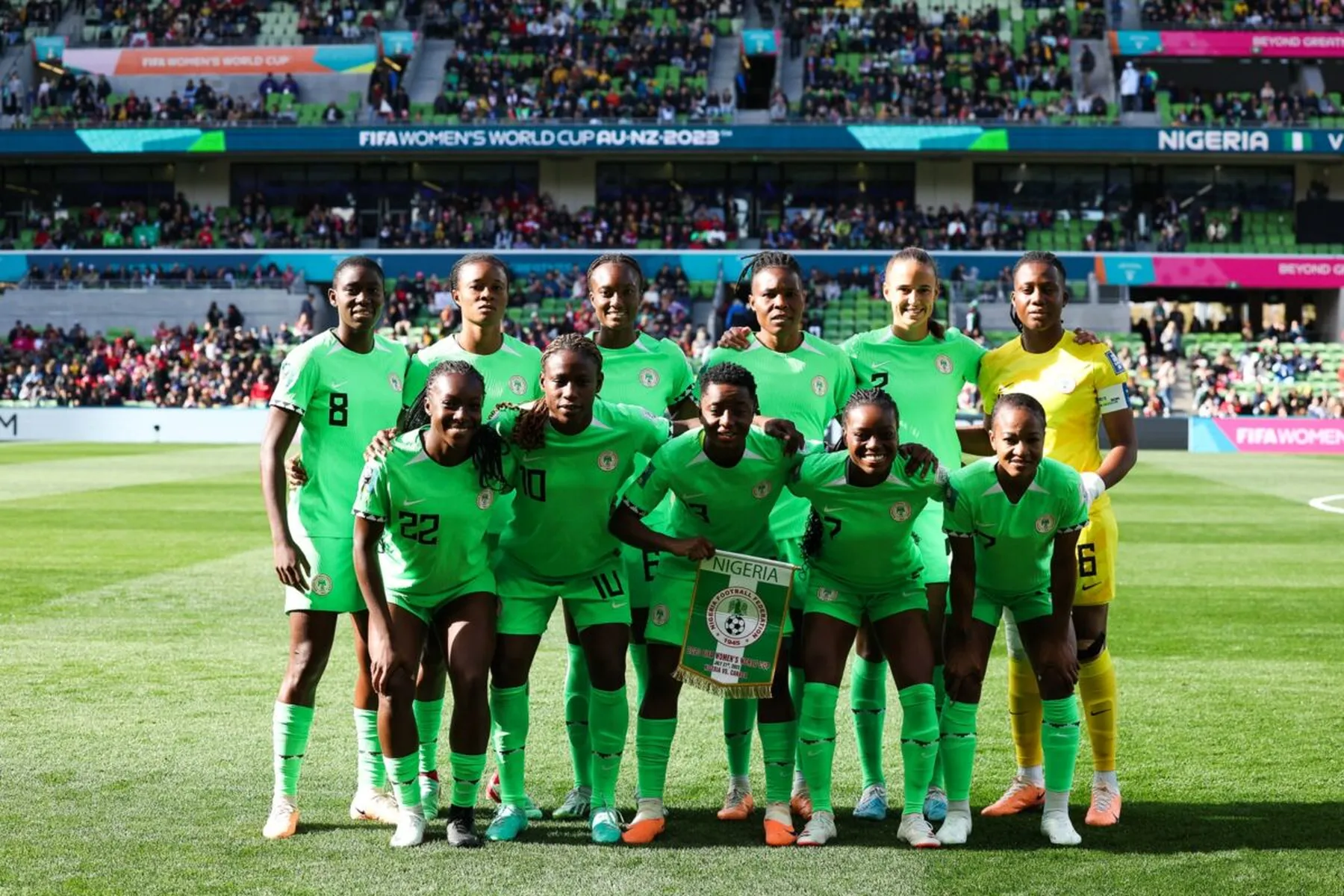 South Africa vs Nigeria: Super Falcons land in Pretoria, ready to shatter Olympics jinx