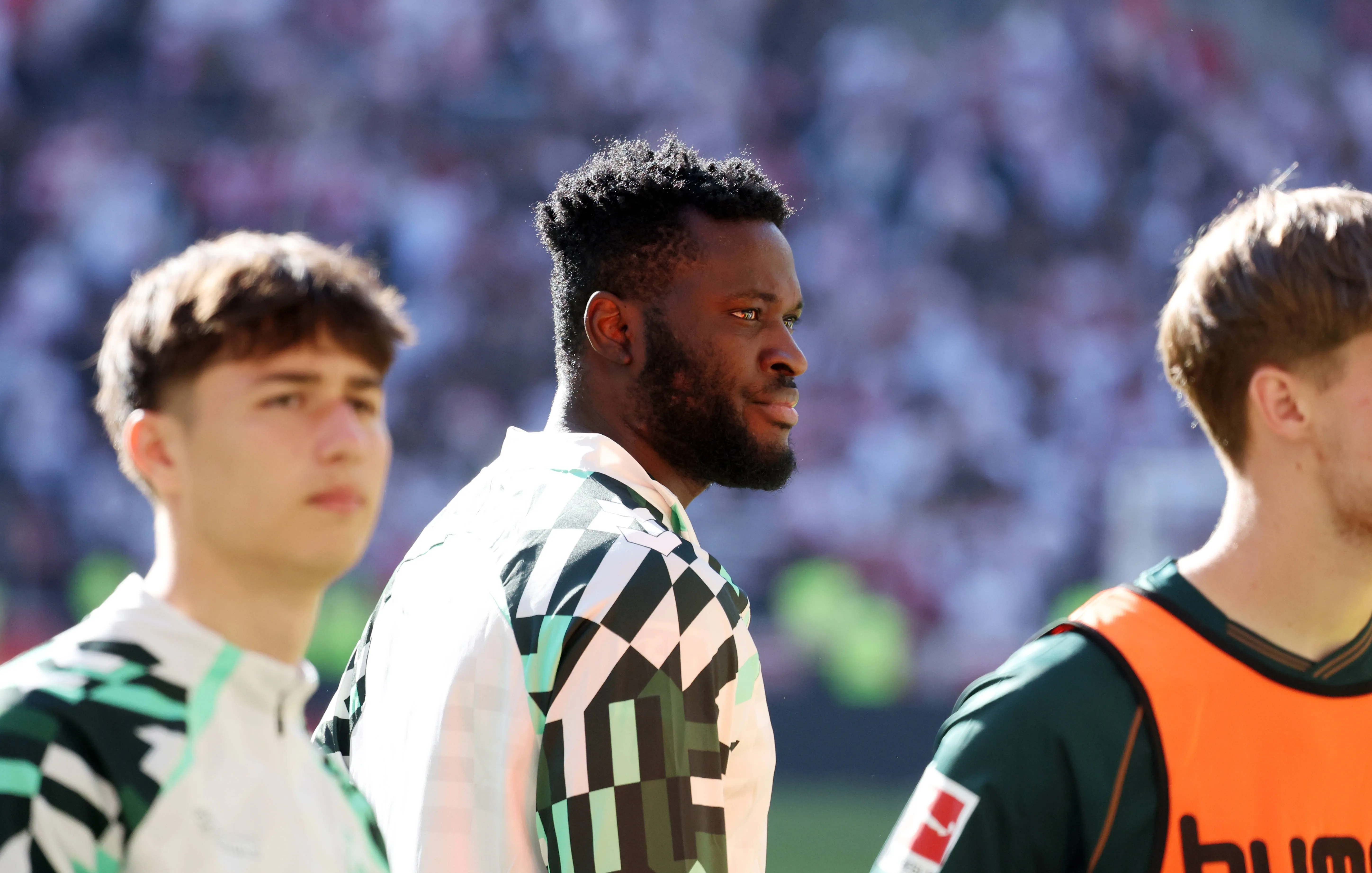 Super Eagles forward Victor Boniface 