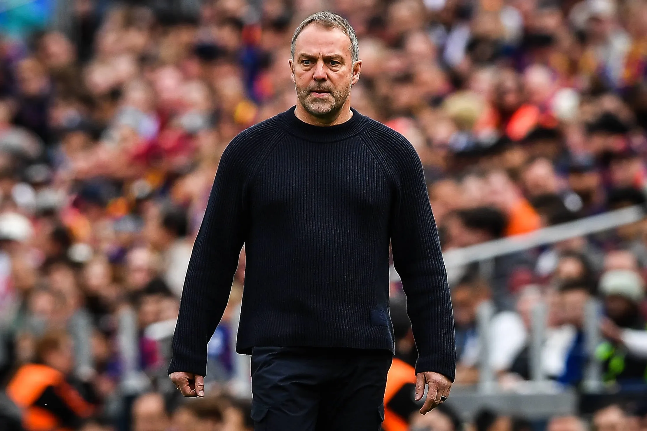 Barcelona manager Hansi Flick