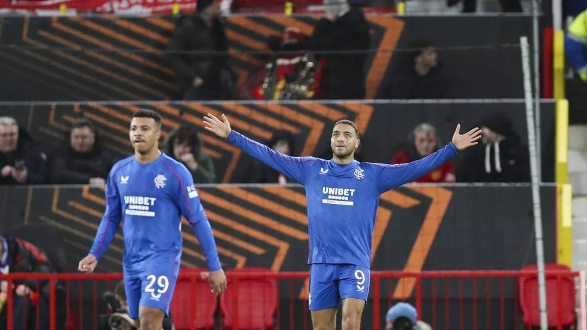 Dessers hits career milestone, Balogun&rsquo;s injury resurfaces as Rangers fall at Old Trafford