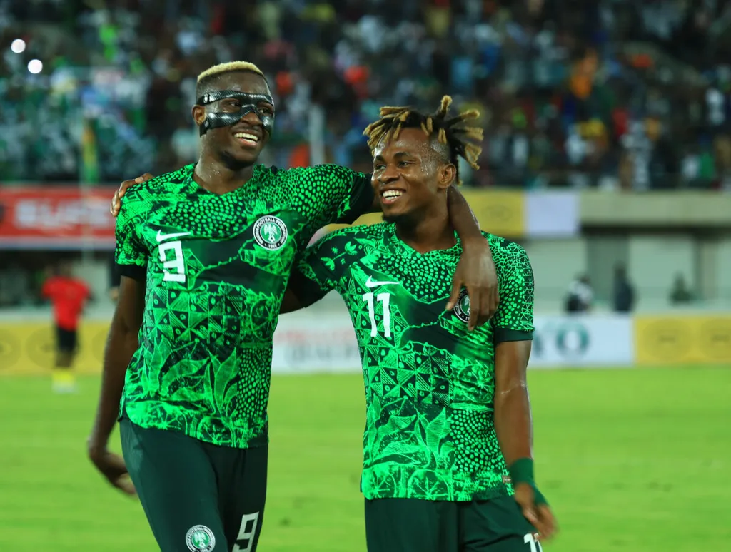 Osimhen and Chukwueze