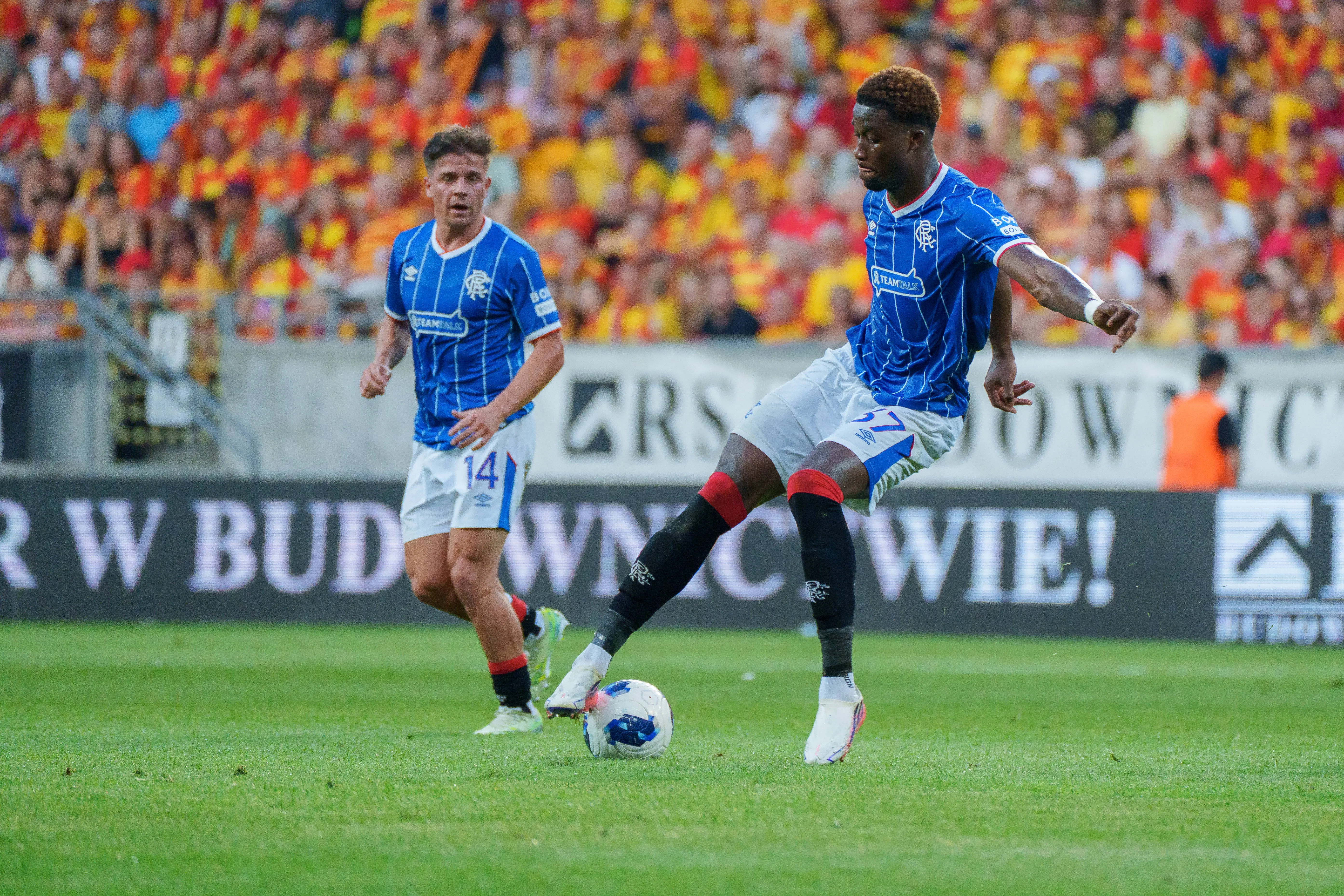 Super Eagles and Rangers defender Emmanuel Fernandez 