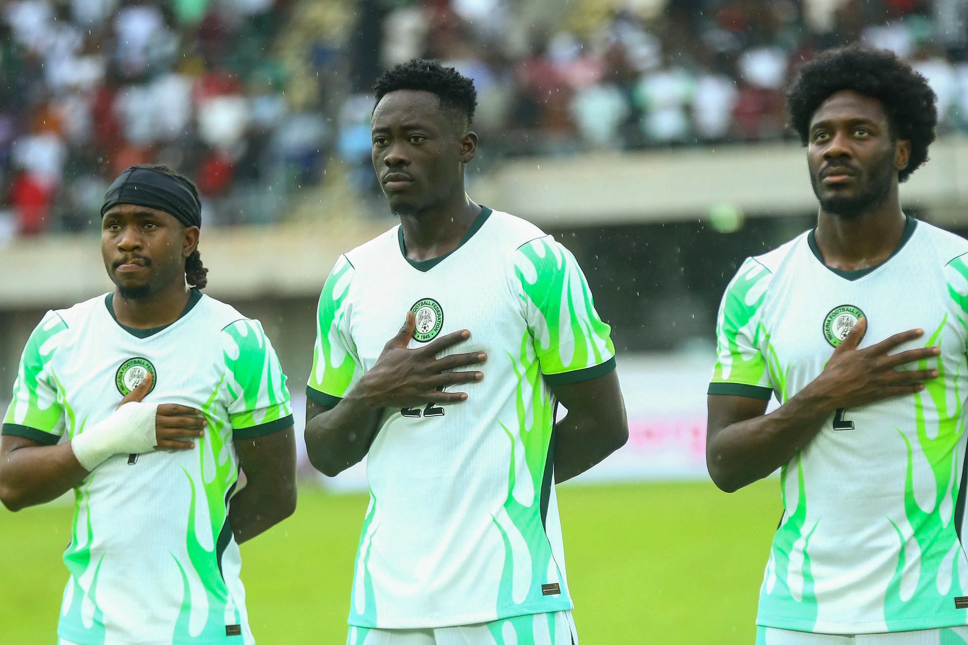 Ola Aina, Ademola Lookman, Akor Adams