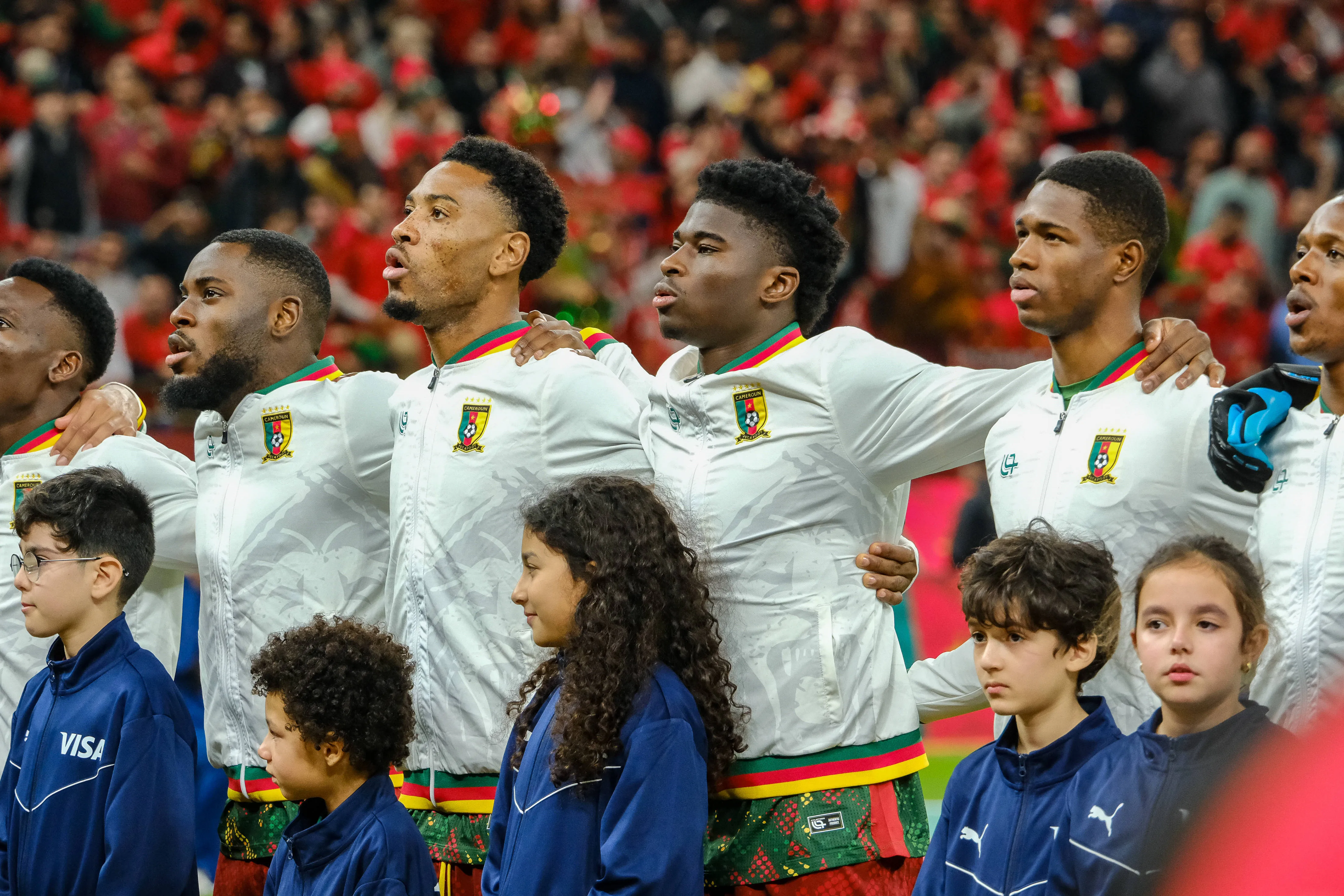 Former African champions Cameroon 