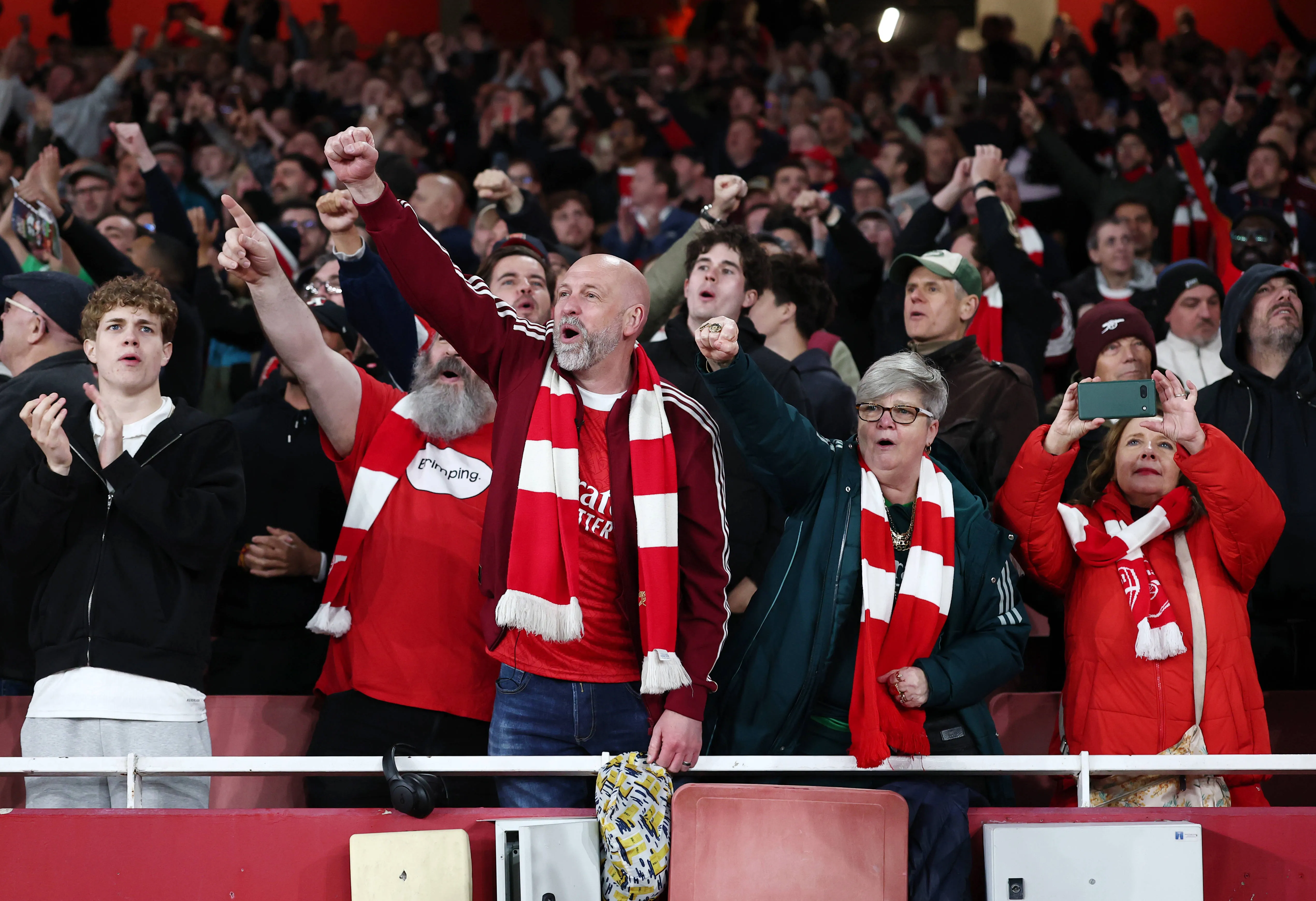 Arsenal fans 