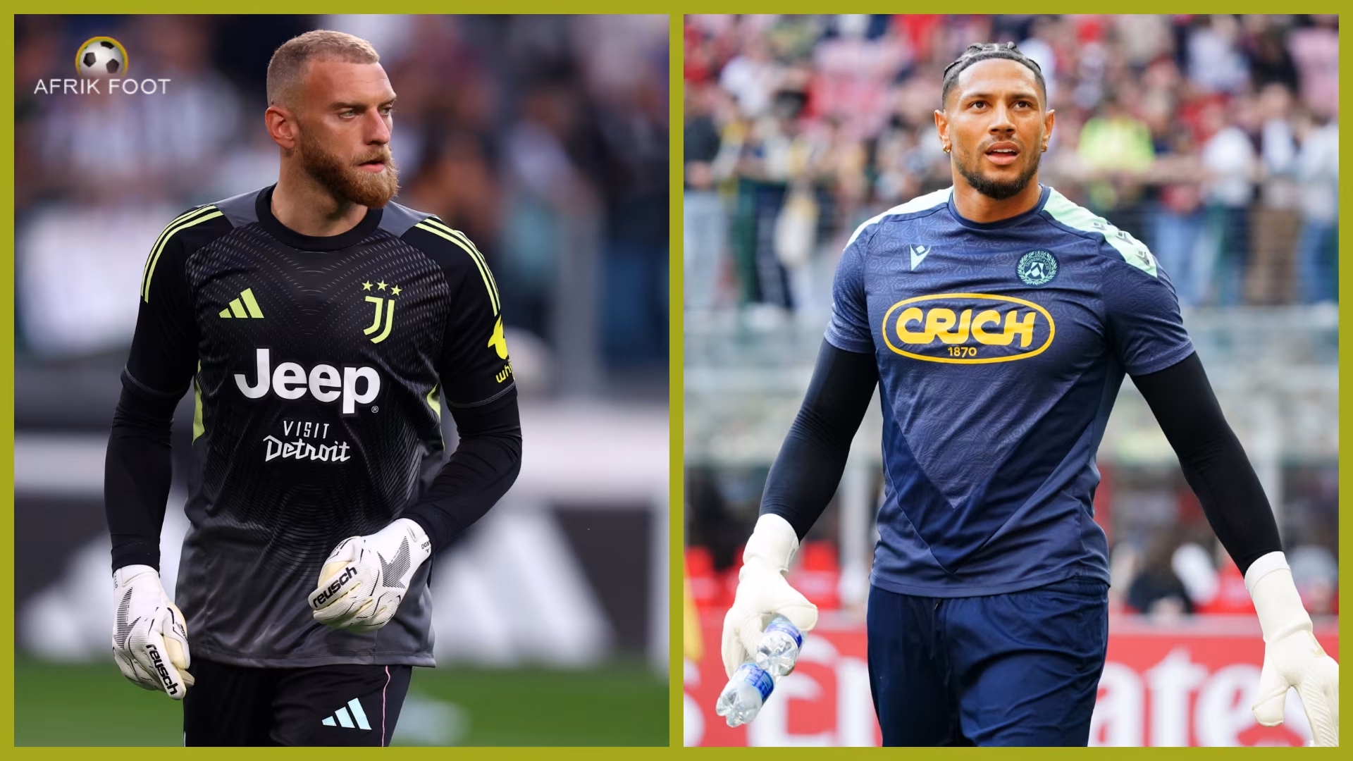 Michele Di Gregorio vs Maduka Okoye: Why Super Eagles goalie is better for Juventus