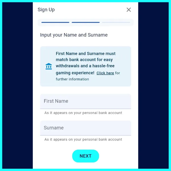 BetKing registration
