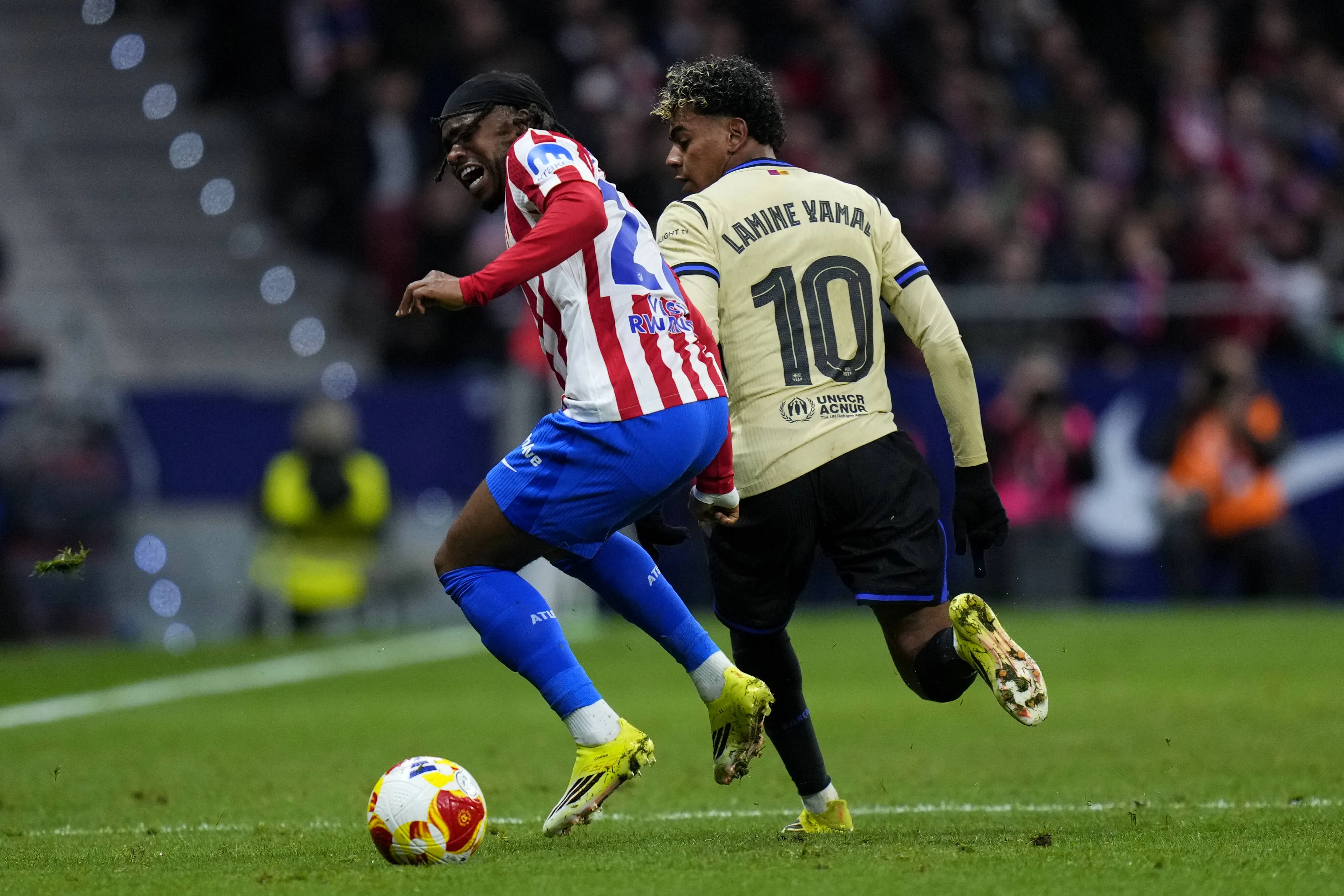 Ademola Lookman and Lamine Yamal