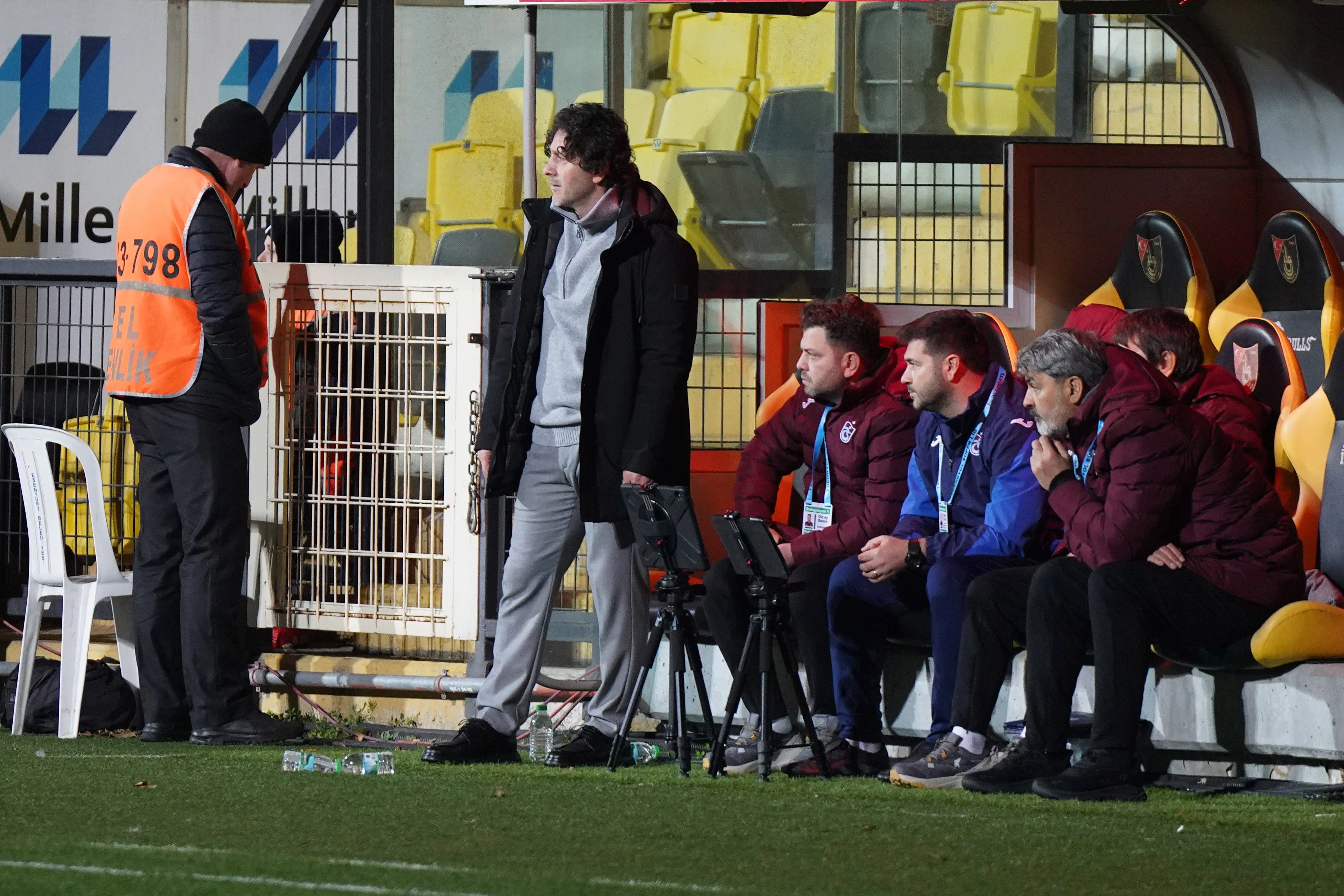 Coach Fatih Tekke of Trabzonspor 