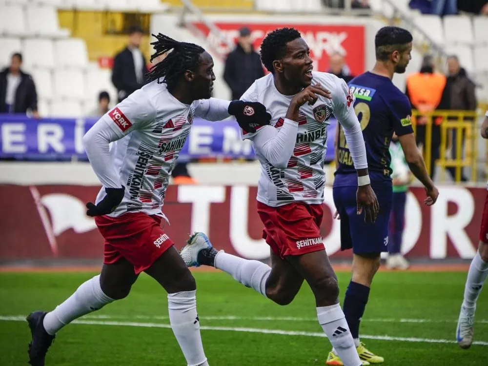  Okereke: Former U-23 forward hits fifth goal of the season in Turkey