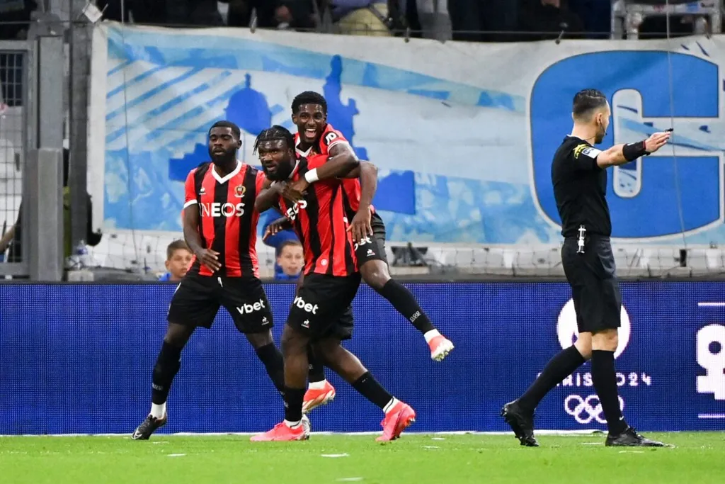 Terem Moffi nets 11th Ligue 1 goal of the season as Nice hold Marseille