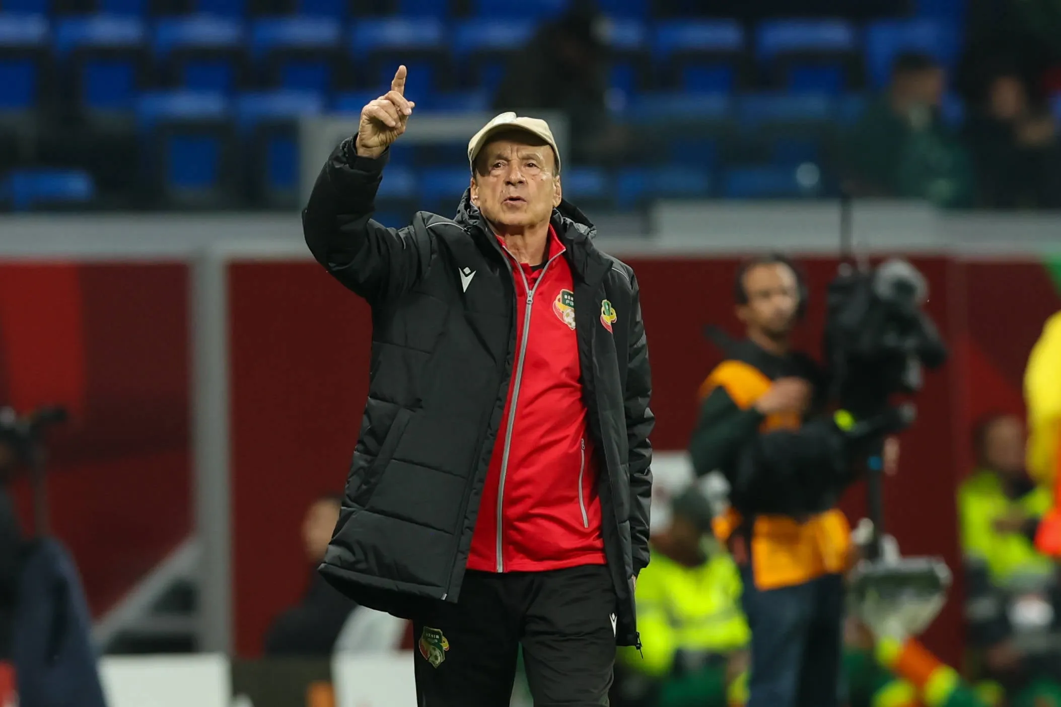 Former Super Eagles coach Gernot Rohr 