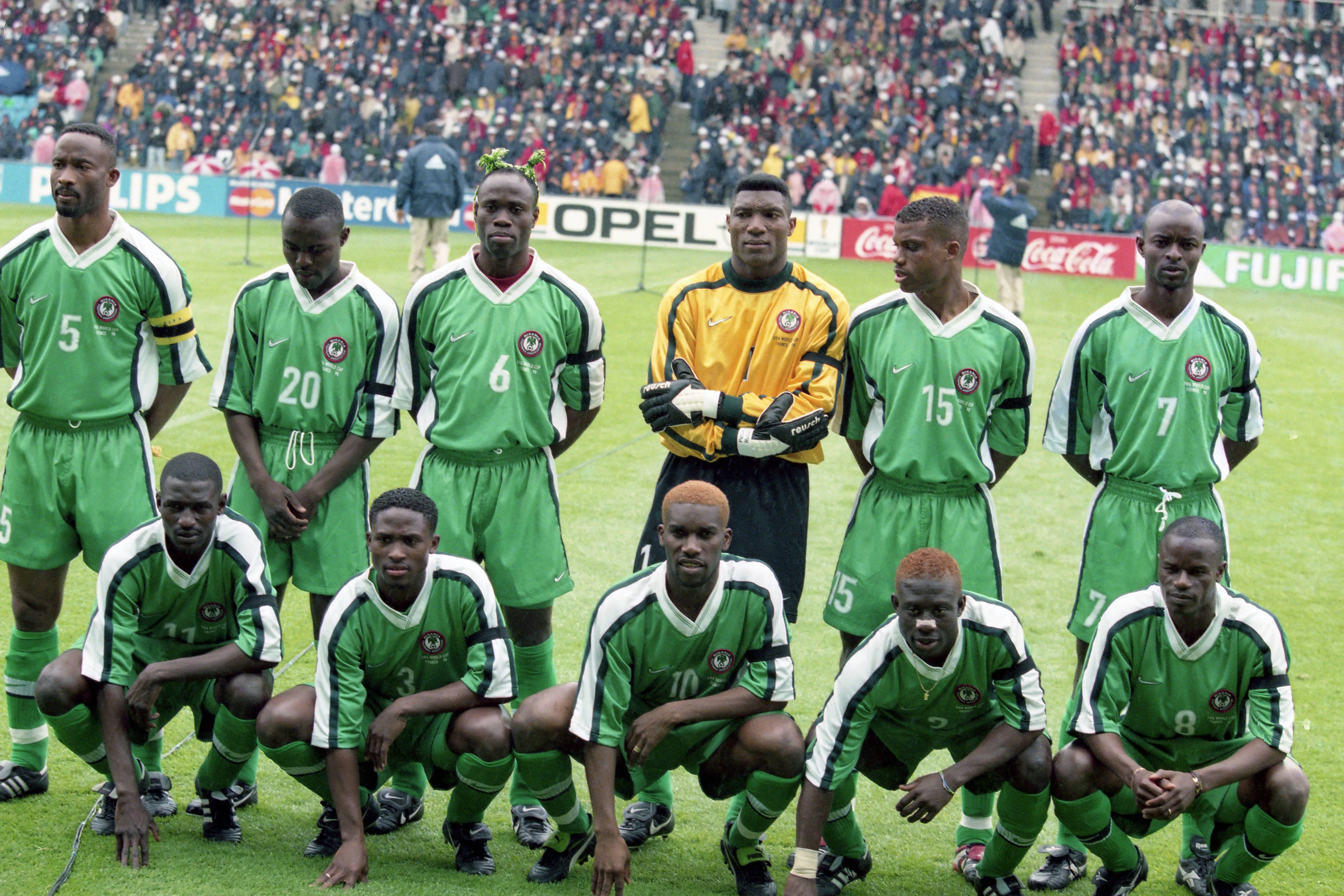 Super Eagles at the 1998 World Cup