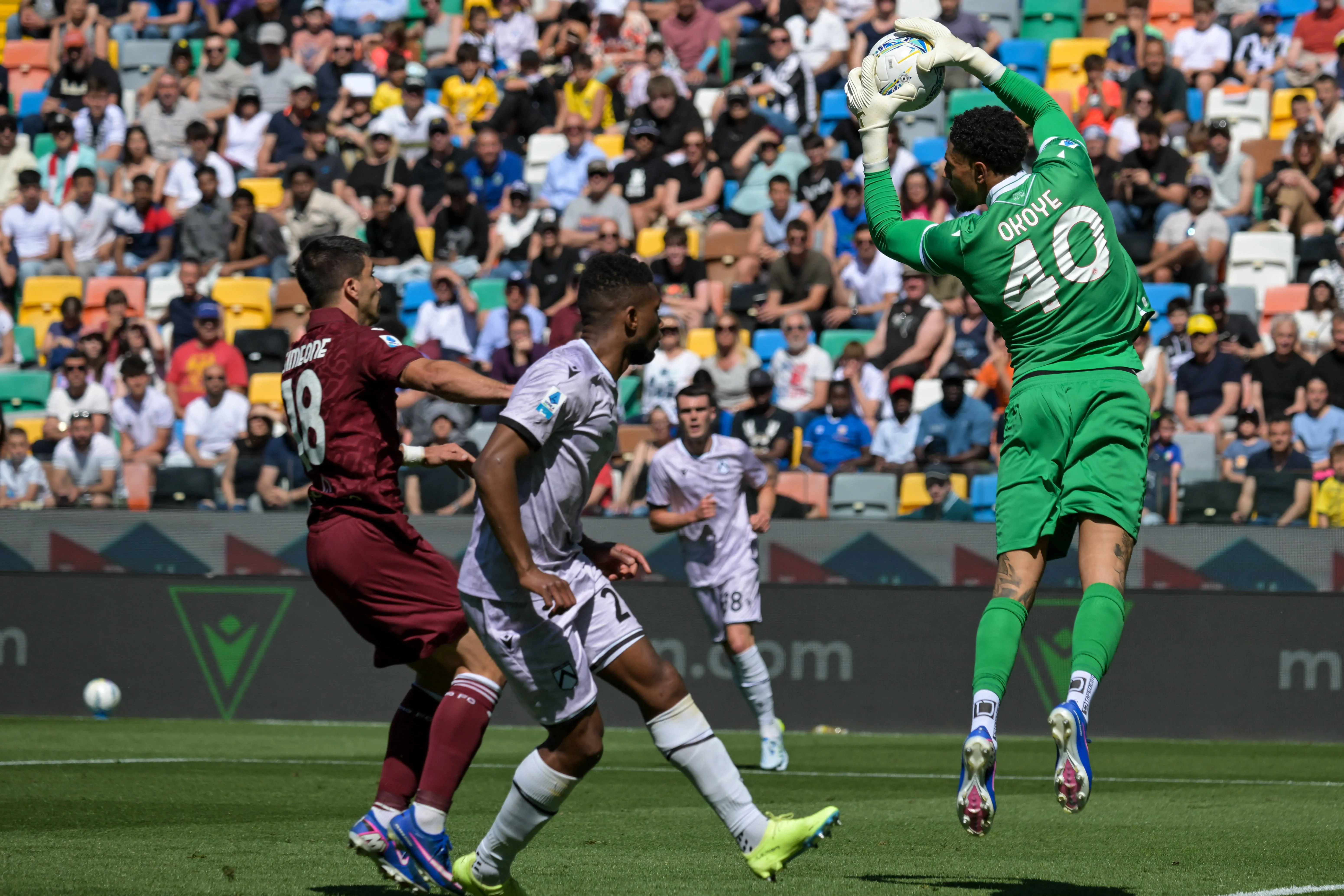 Maduka Okoye in Torino vs Udinese