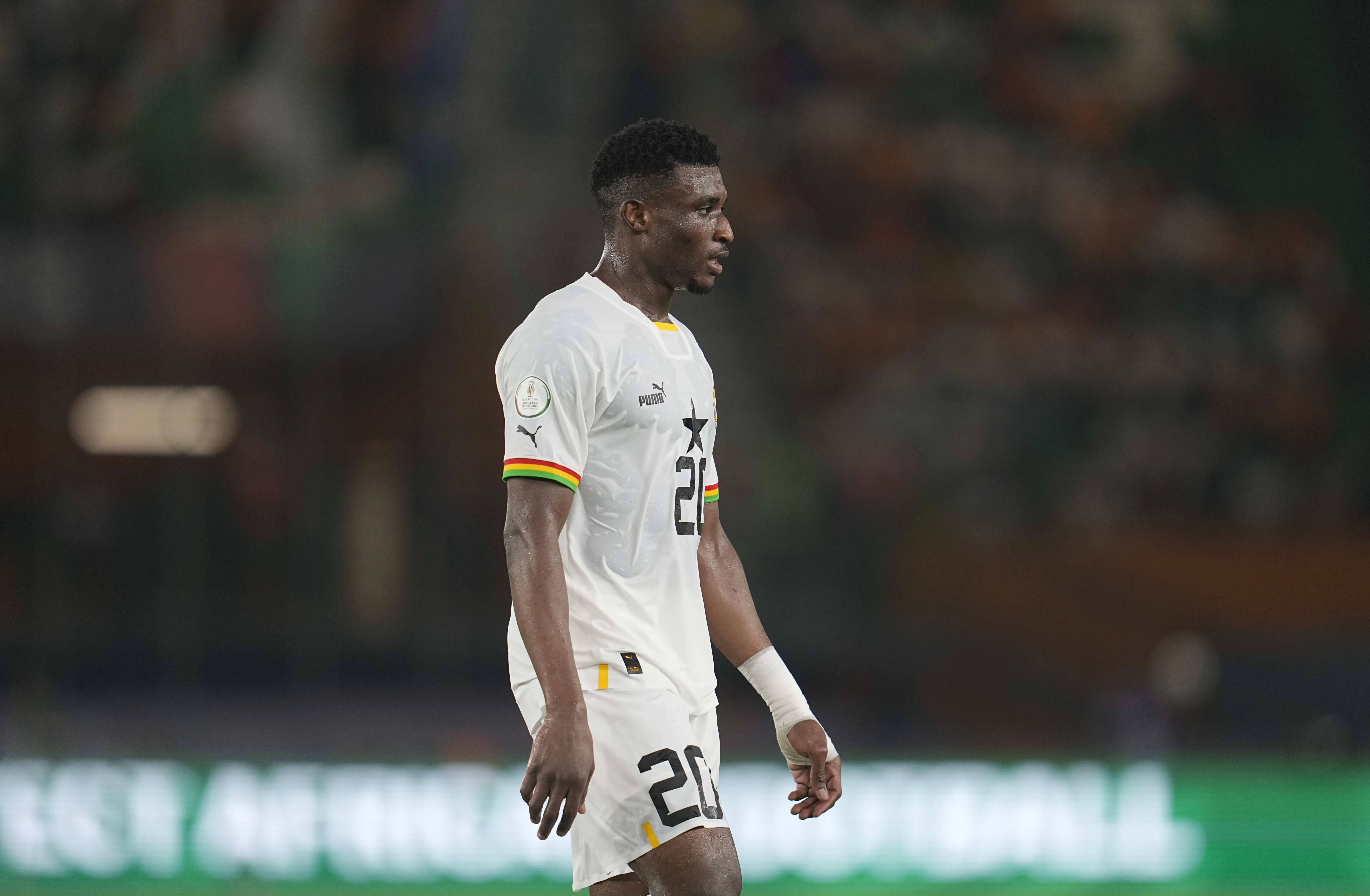 Ghana forward Mohamed Kudus