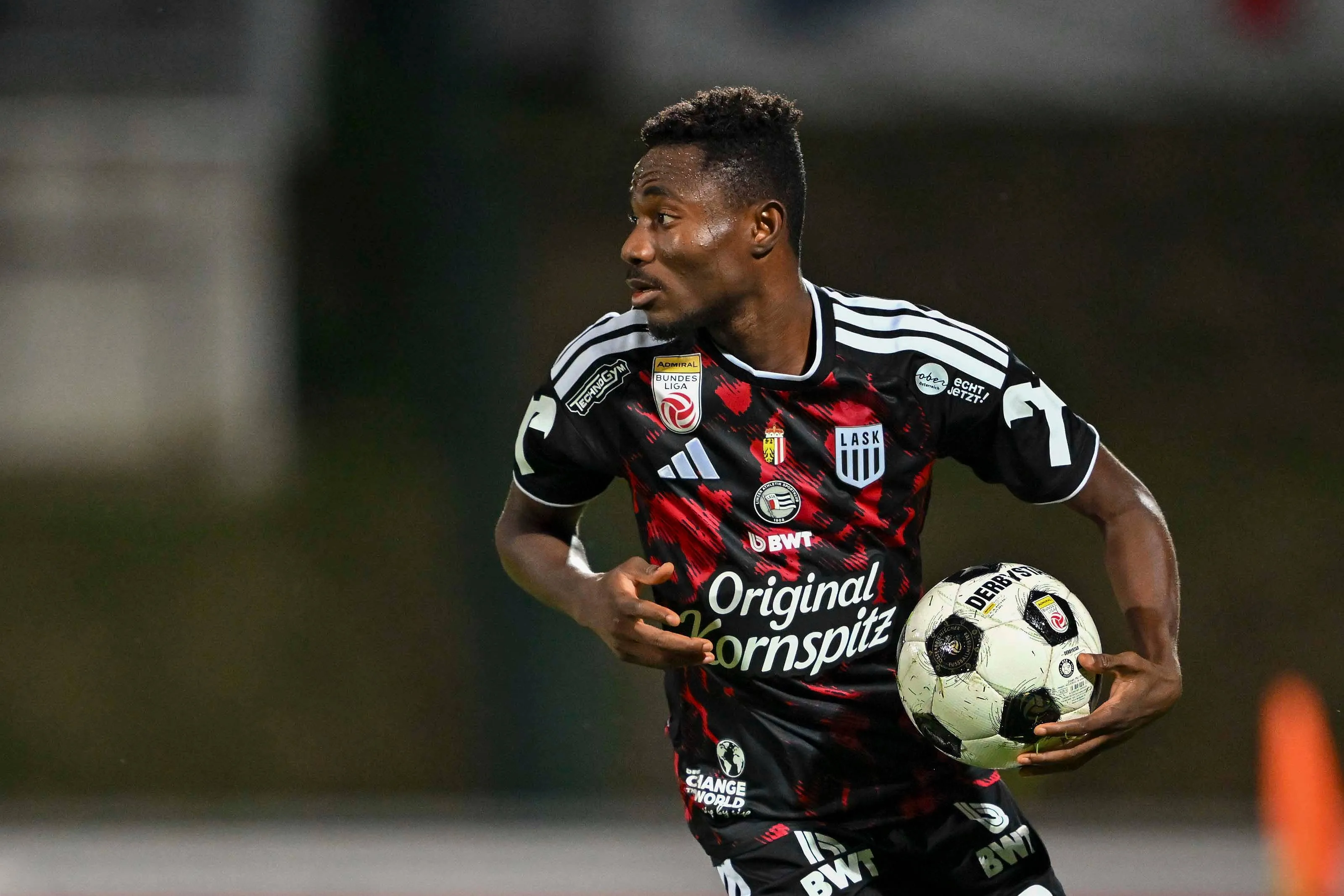 LASK forward Moses Usor 