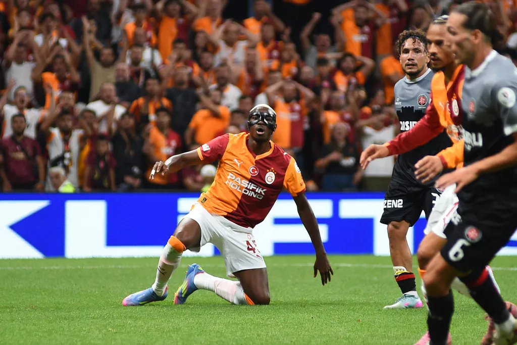 Victor Osimhen willing to risk it all for Galatasaray Champions League opener