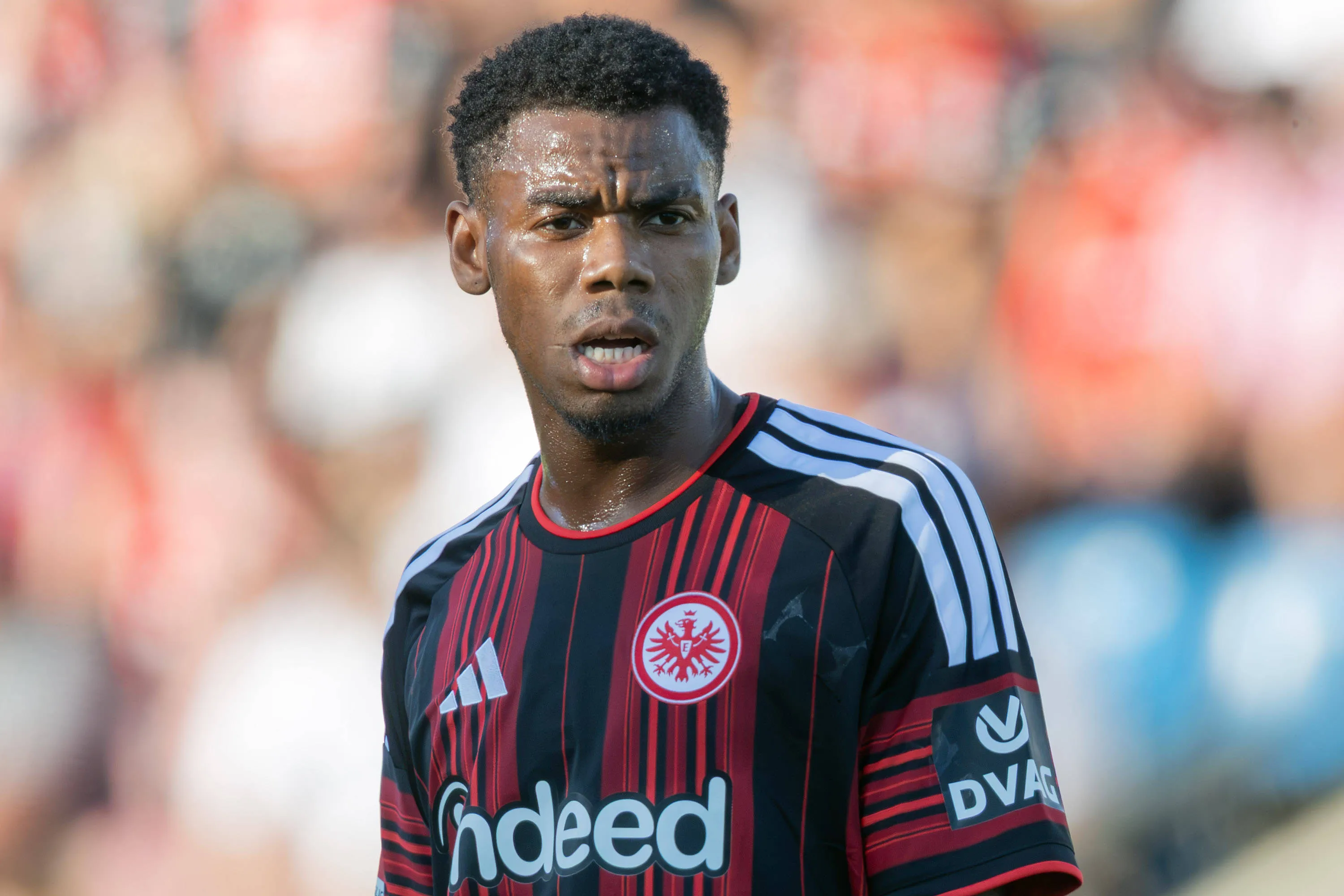 Super Eagles and Frankfurt midfielder Raphael Onyedika 