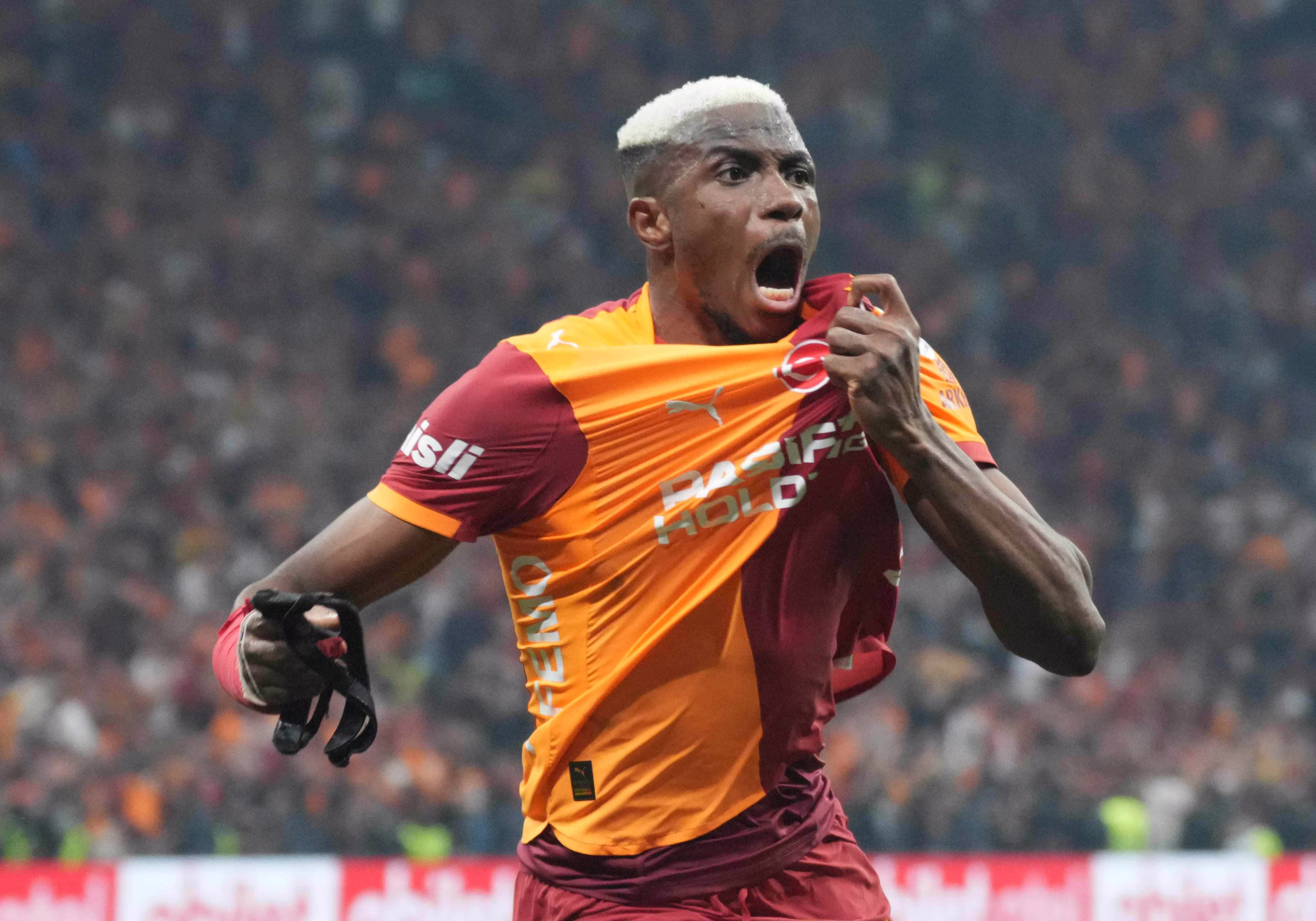 Galatasaray striker Victor Osimhen