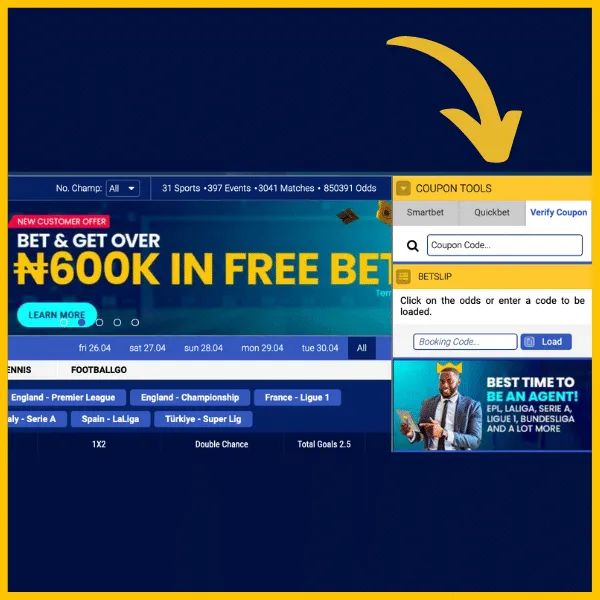 BetKing coupon