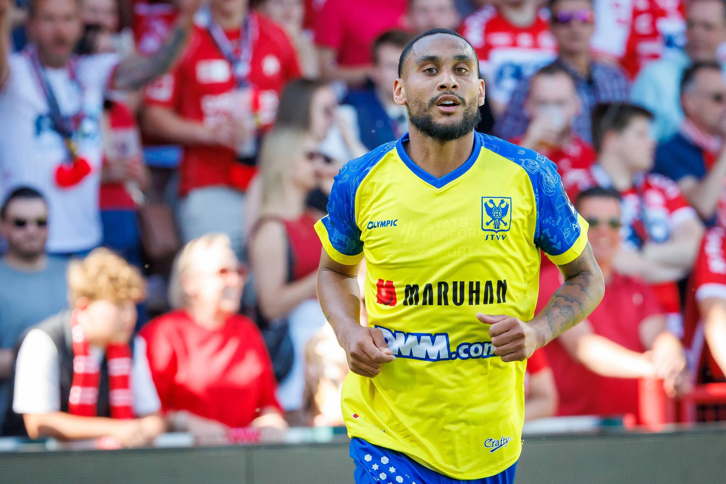Standard Liege player Loic Lapoussin