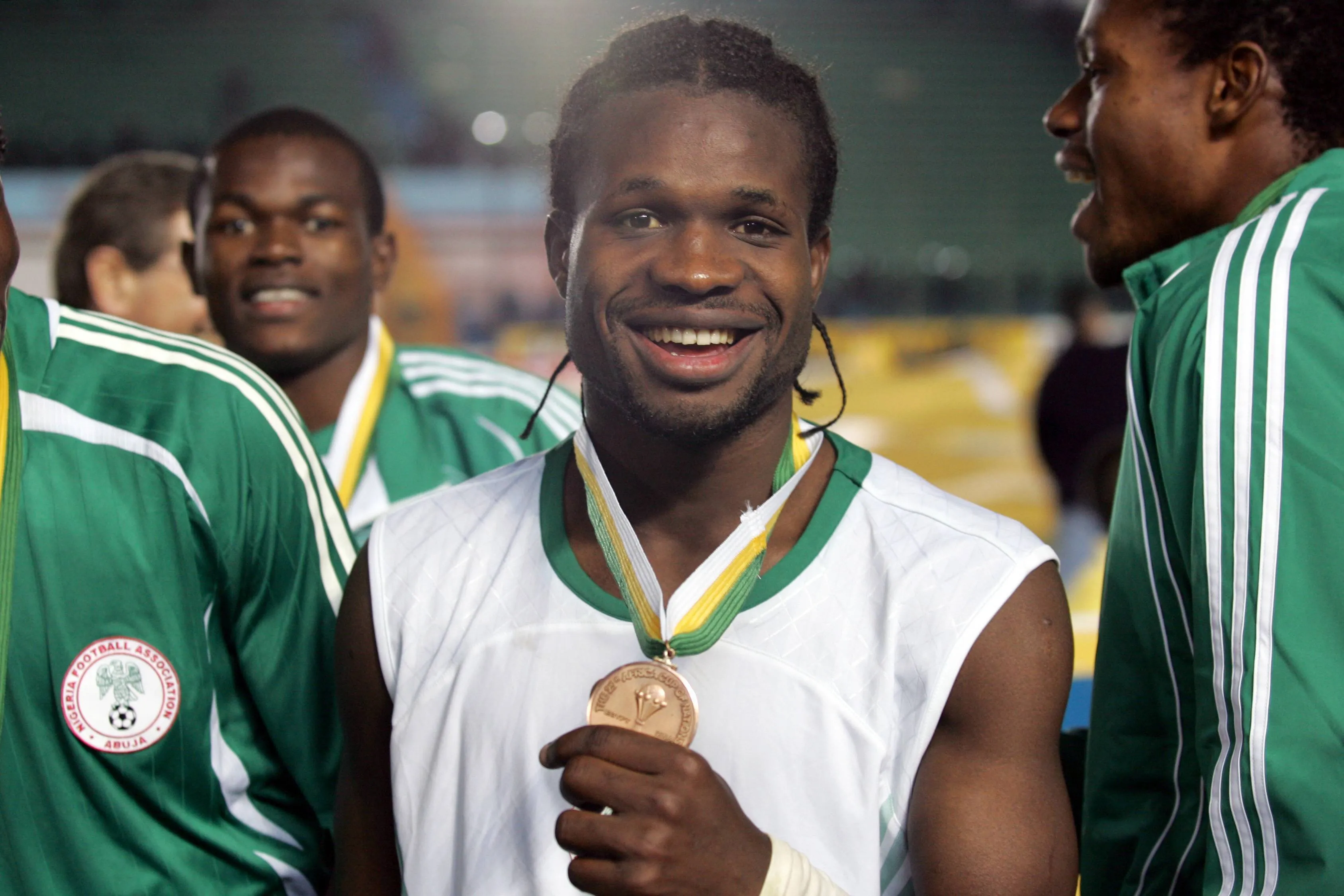 Christian Obodo  for Nigeria Super Eagles.