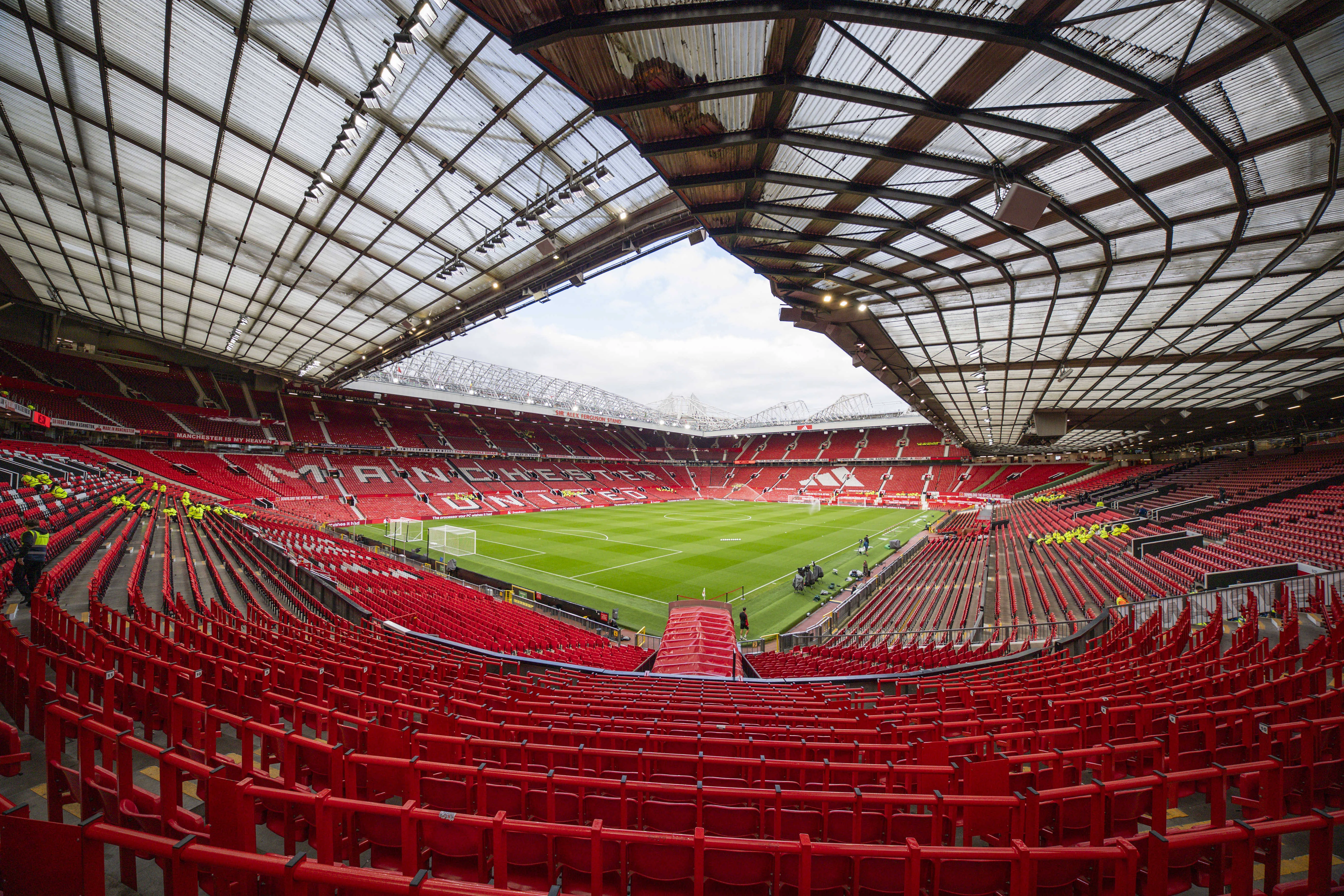 Manchester United stadium Old Trafford.