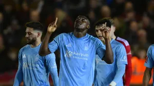 Awoniyi: Mixed fortunes for Super Eagles forward as Forest edge past 10-man Exeter