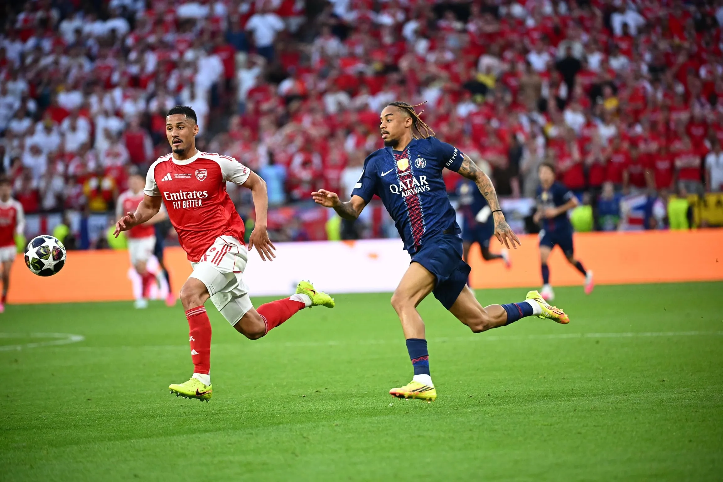 Arsenal defender William Saliba