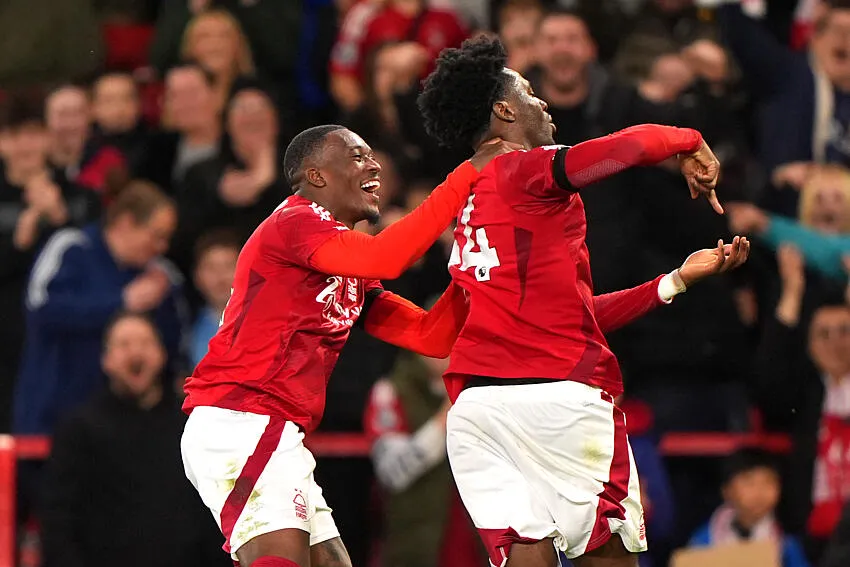 Aina’s thunderous goal propels Nottingham Forest to shocking top-4 spot